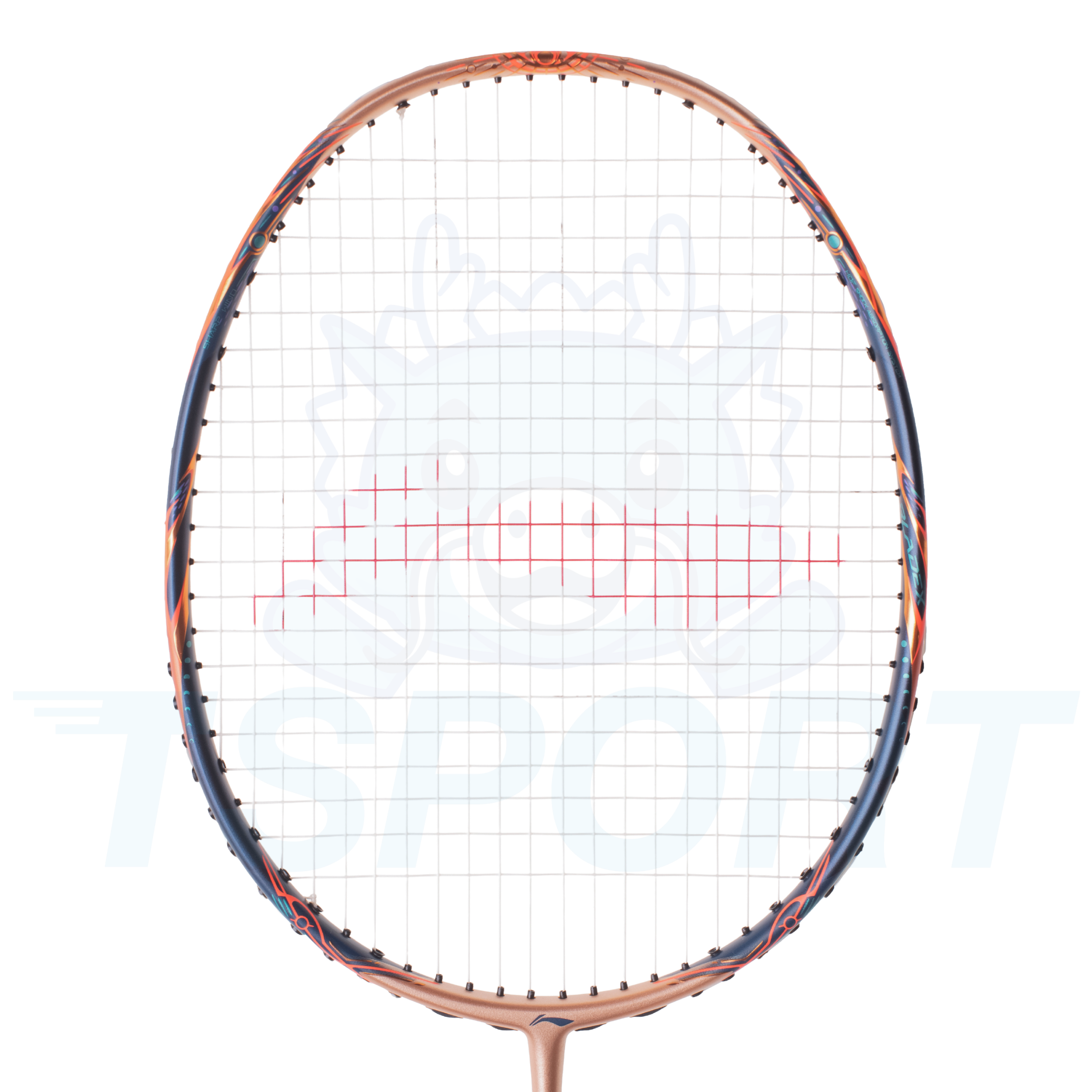 Boîte Cadeau Raquette de Badminton Li-Ning BladeX 900 Sun Max - Or Cuivré