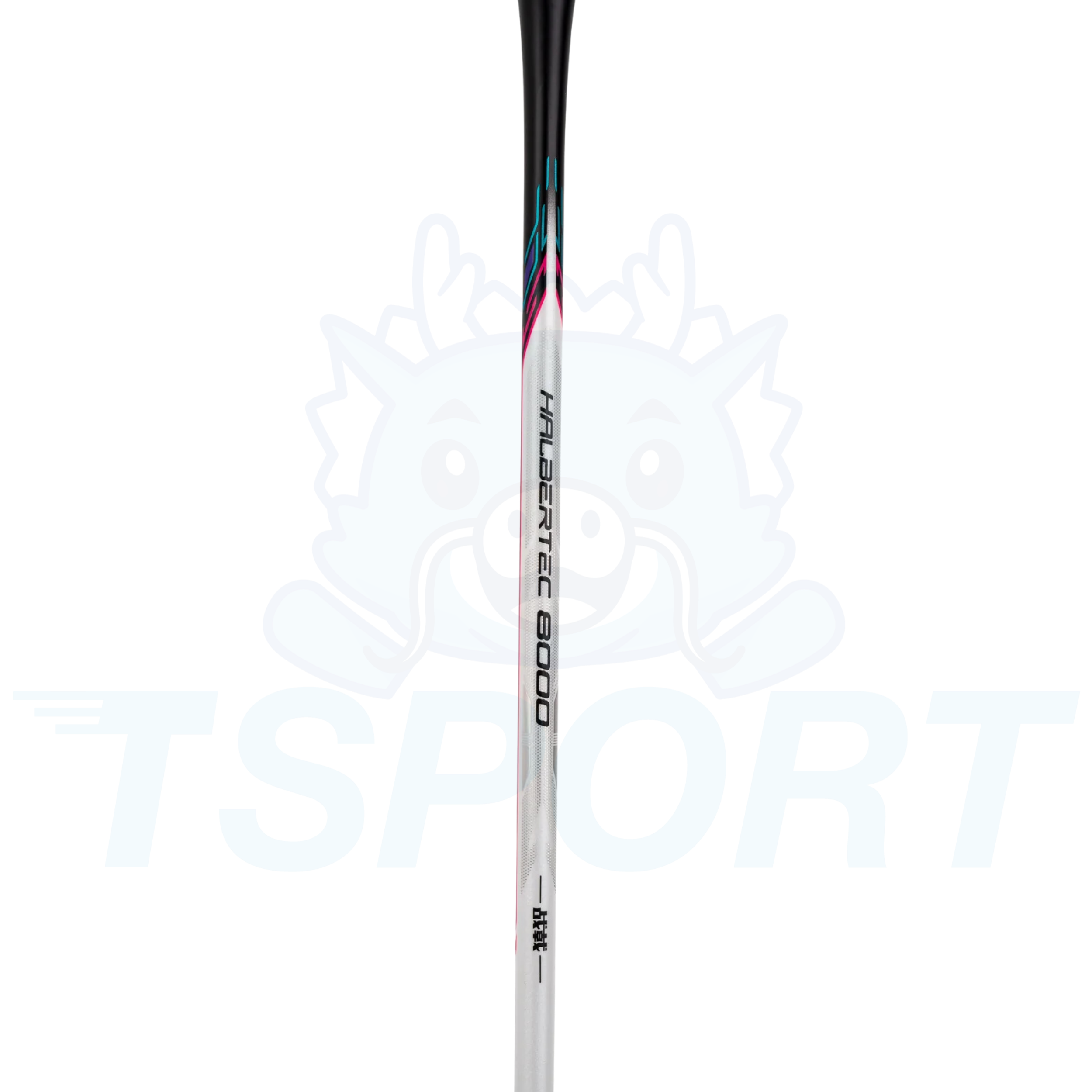 Raquette de badminton Li-Ning Halbertech 8000 - Bleu / Rose
