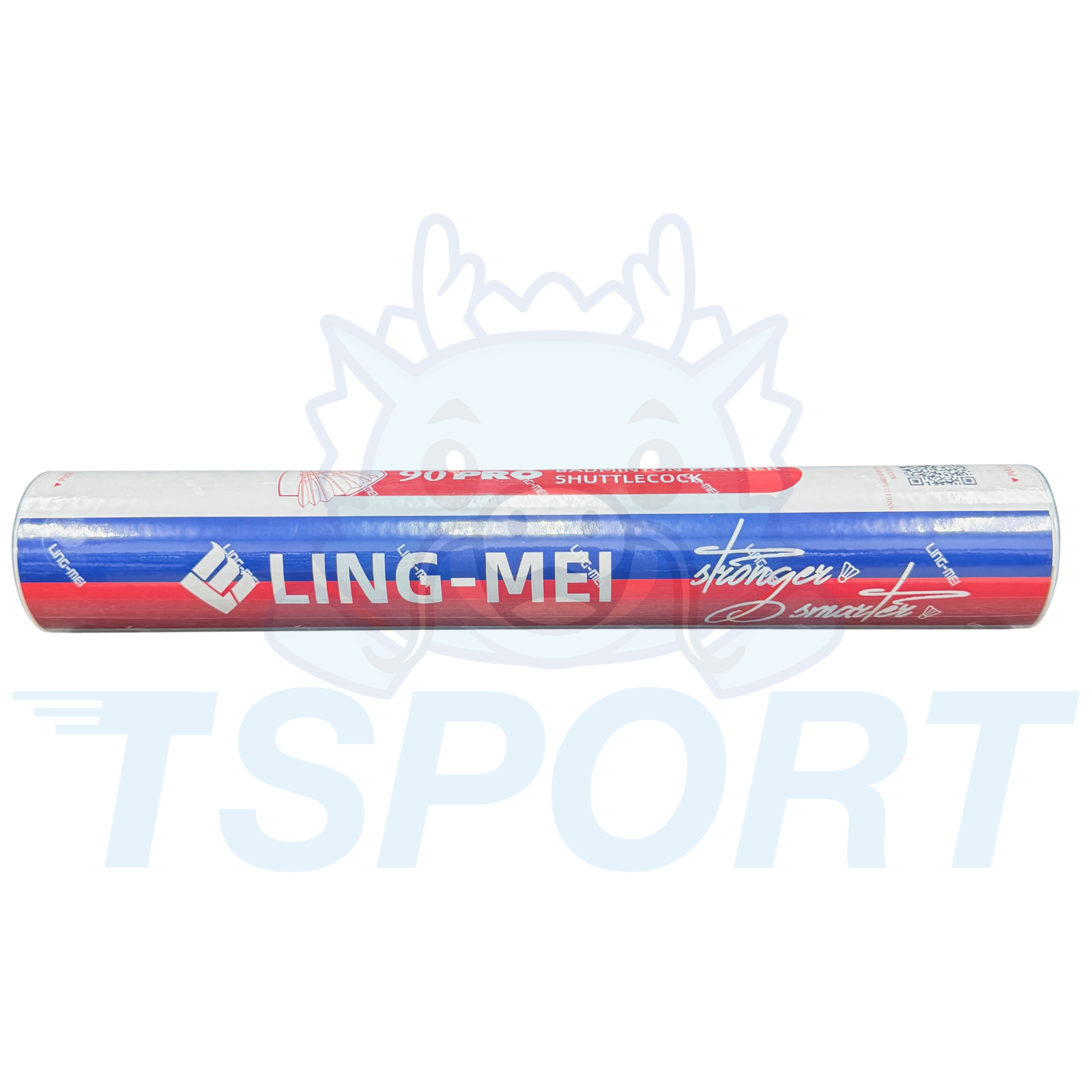 Volants en plumes d'oie LingMei 90 Pro - 1 tube de 12 pièces - Cầu Lông Ống LingMei 90 Pro