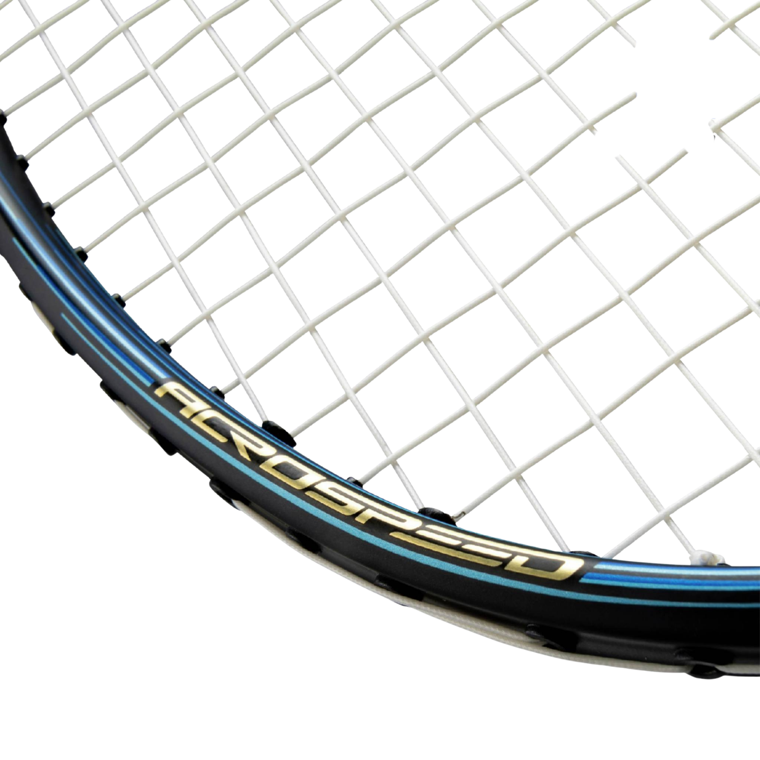 Raquette de badminton Mizuno Acrospeed 001 SEA - Noir / Bleu dégradé
