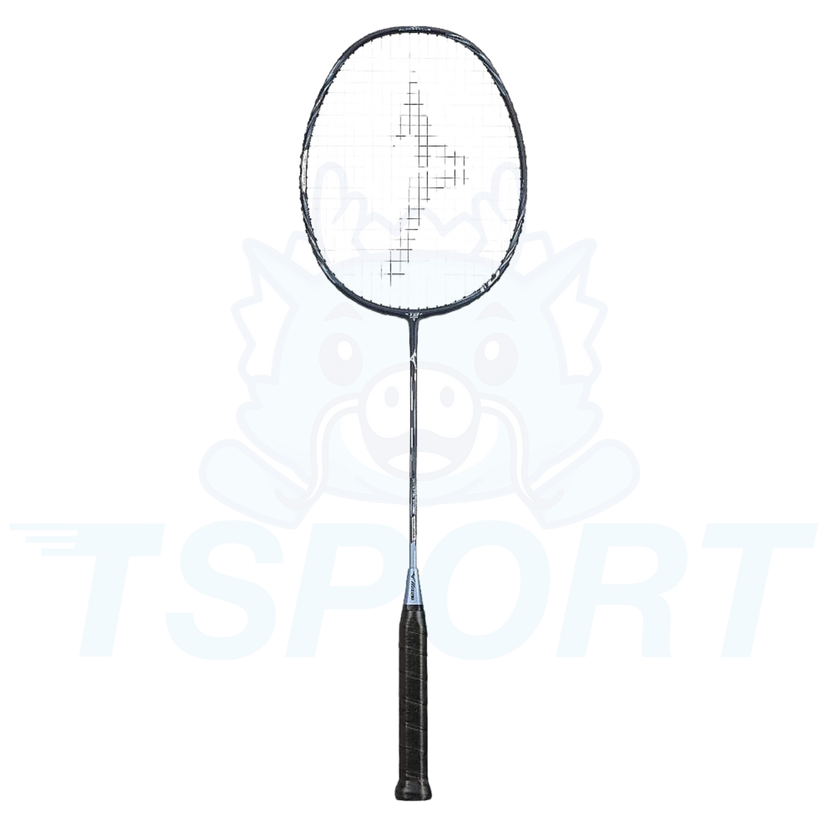 Mizuno Acrospeed 1 Drive Badminton Racket 73JTB6A114 - Matte Black / Ice Blue
