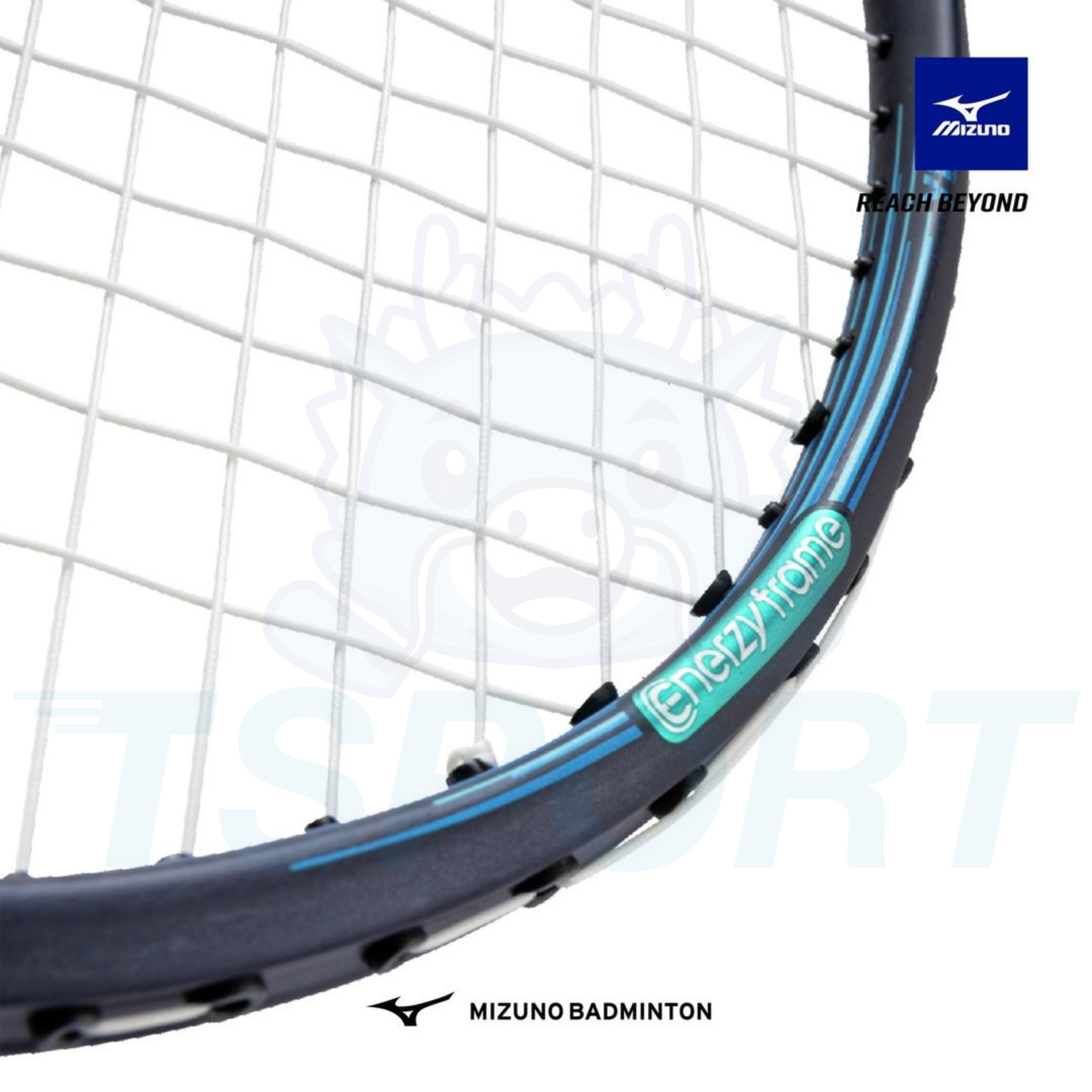 Raquette de Badminton Mizuno Acrospeed 1 Drive - Bleu