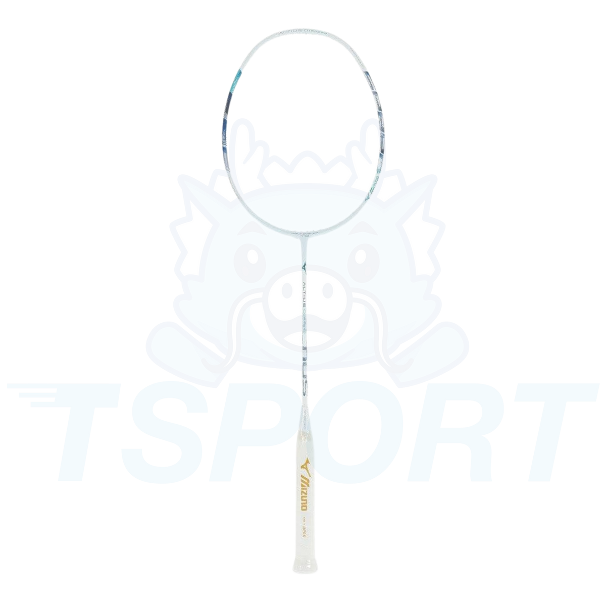 Mizuno Altius 01 Speed Badminton Racket - White / Blue