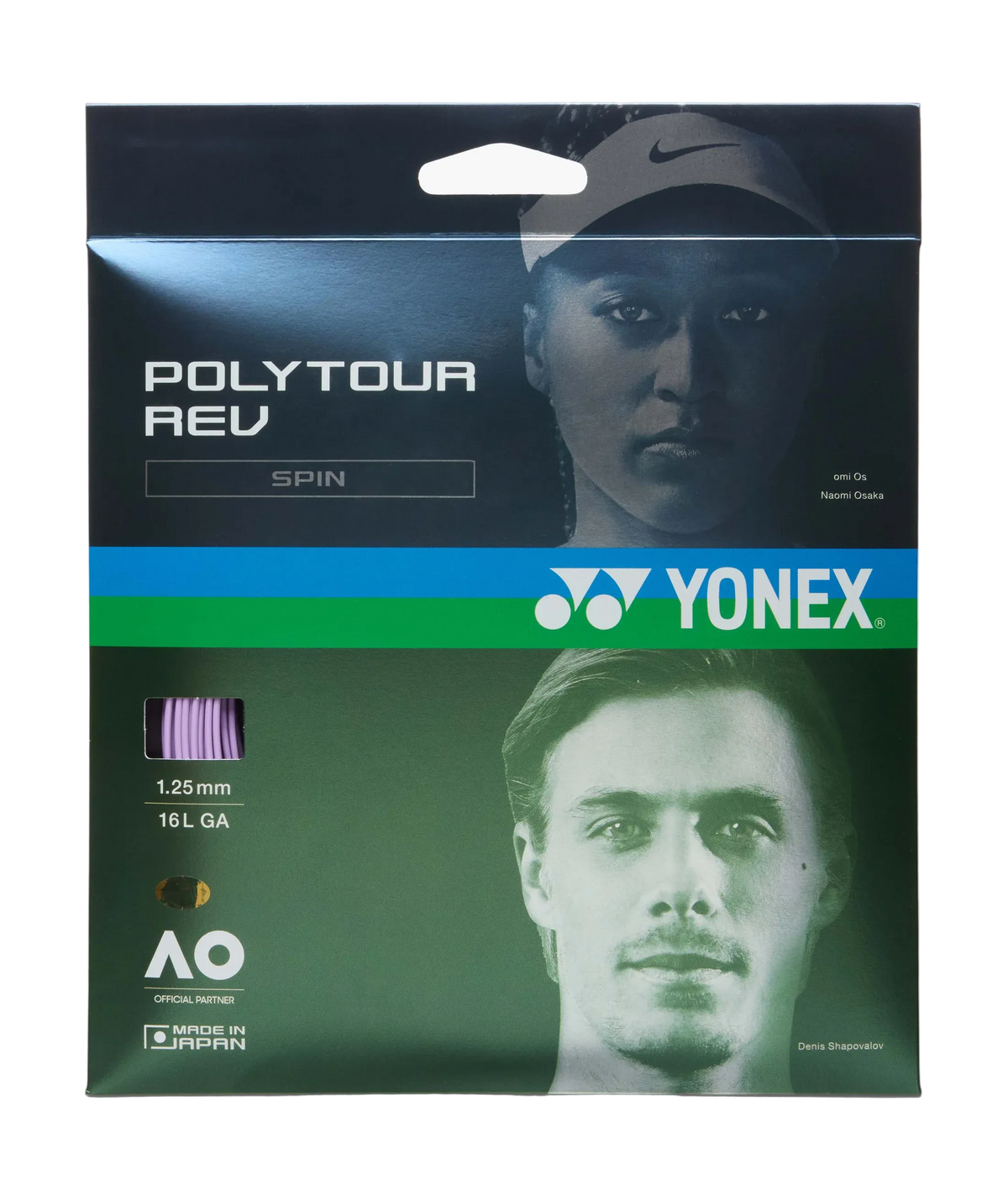 Yonex POLYTOUR REV 125 - Set Tennis String