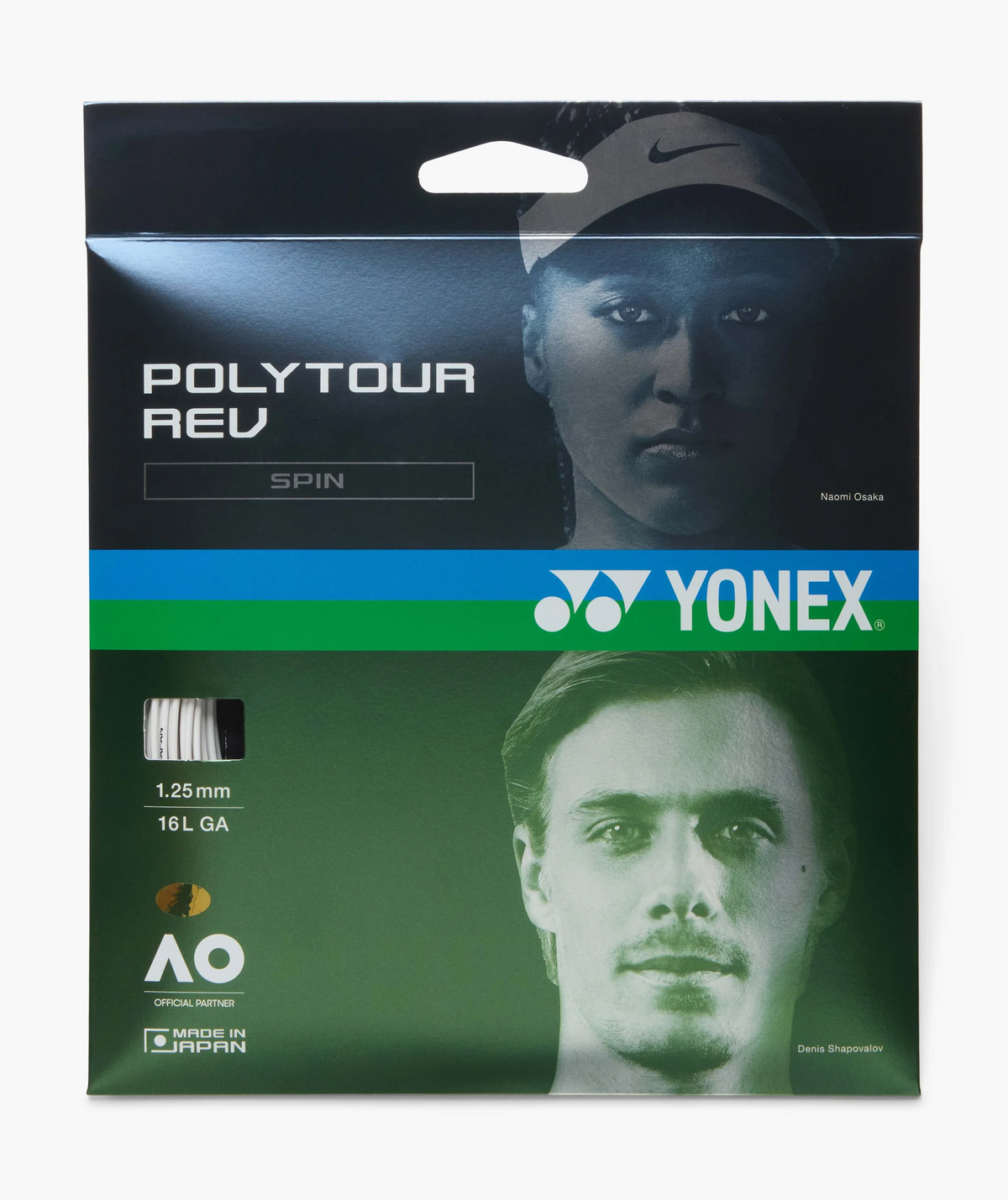 Yonex POLYTOUR REV 125 - Set Tennis String