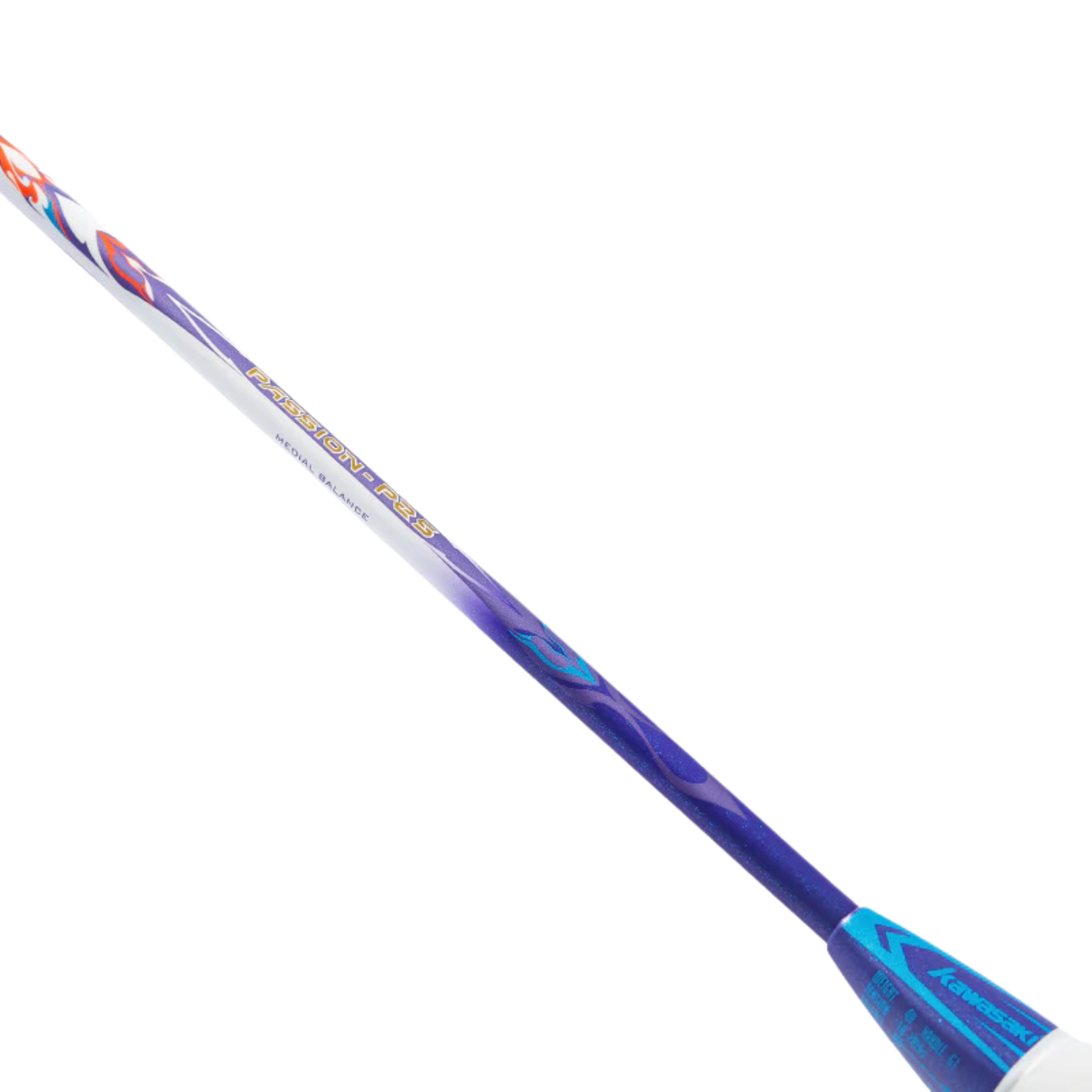 Raquette de badminton Kawasaki Passion P25 - Blanc Violet