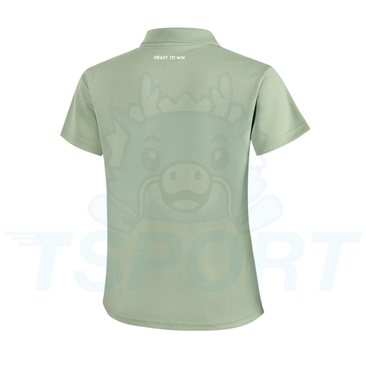 Victor Sport Style Knitted Polo Shirt S-66017 R - Laurel Green