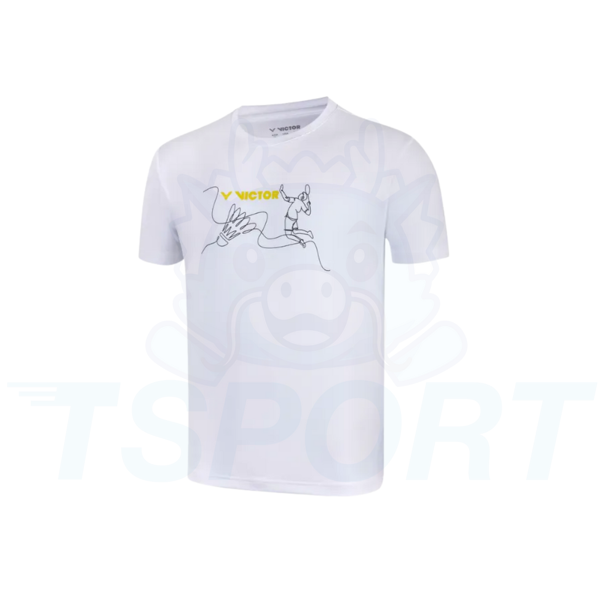 Victor T-Shirt US Unisex T-59128-A - White
