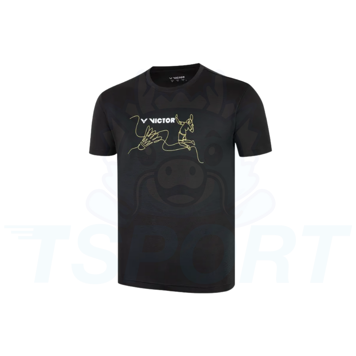 Victor T-Shirt US Unisex T-59128-C - Black