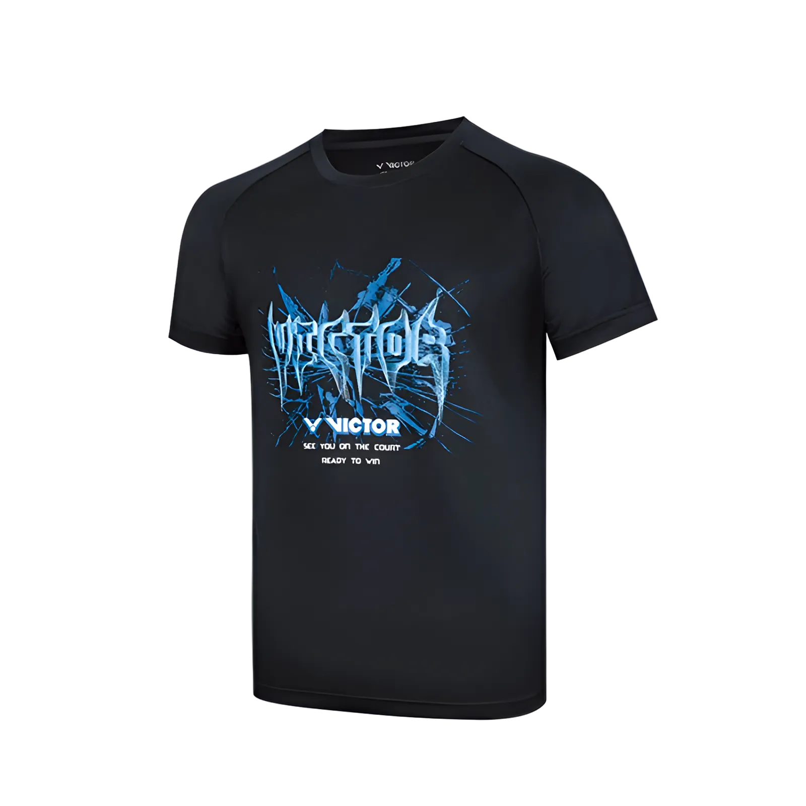T-shirt de badminton unisexe en tricot VICTOR T-60030 A/C/D/J