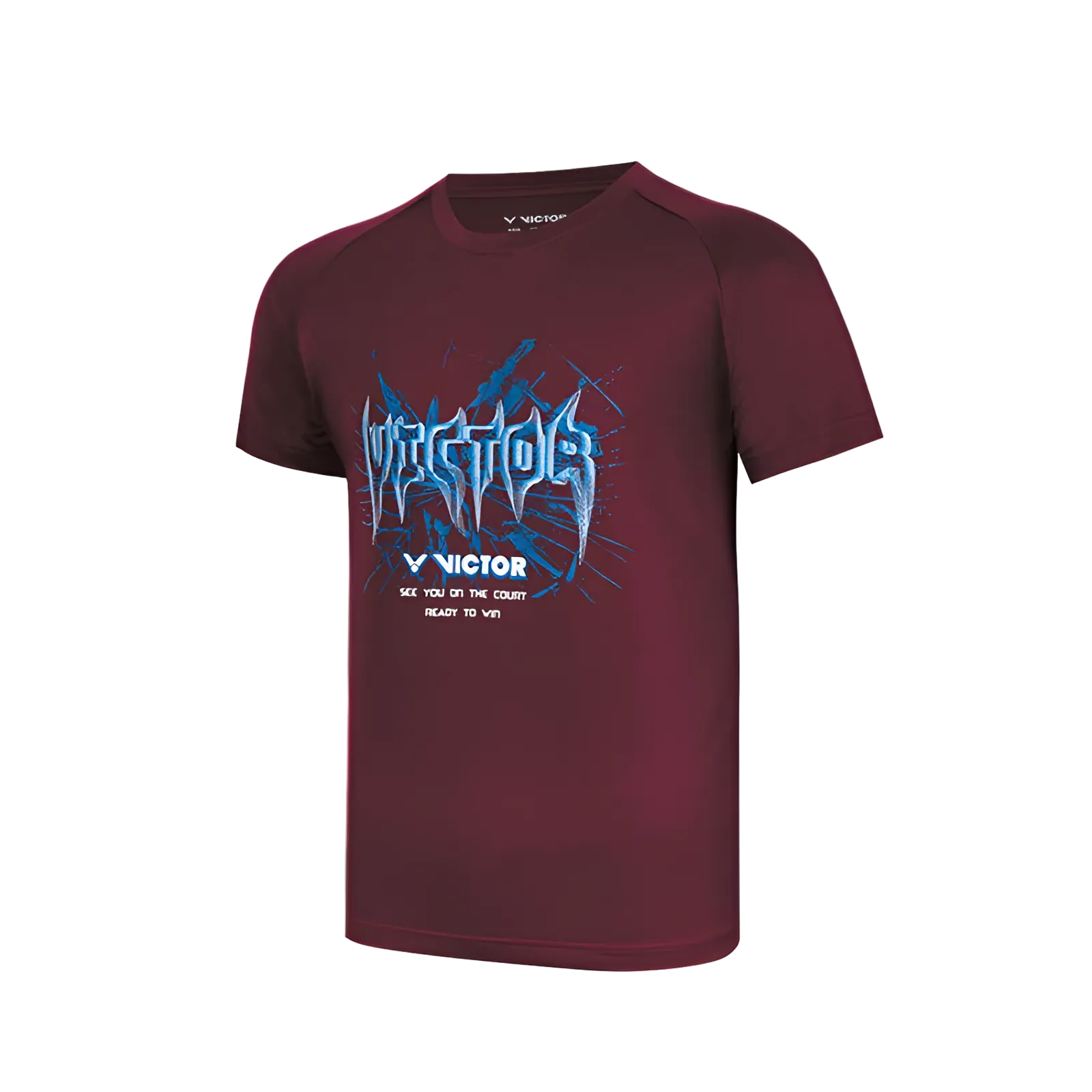 T-shirt de badminton unisexe en tricot VICTOR T-60030 A/C/D/J