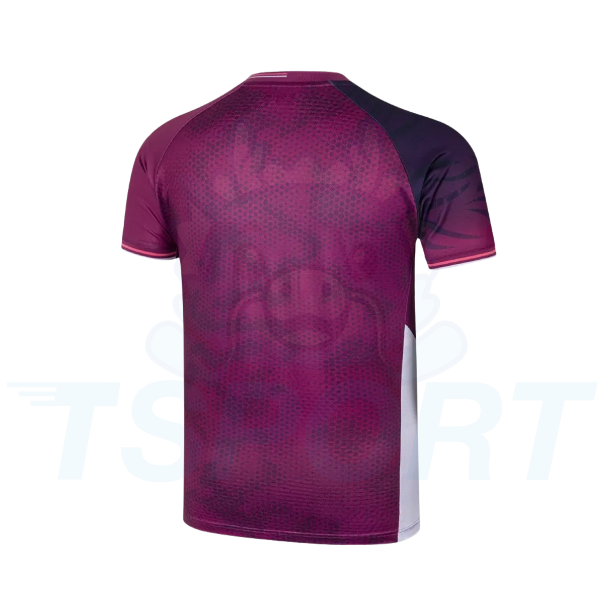 Victor x Lee Zii Jia Knitted T-Shirt T-65002 J - Boysenberry