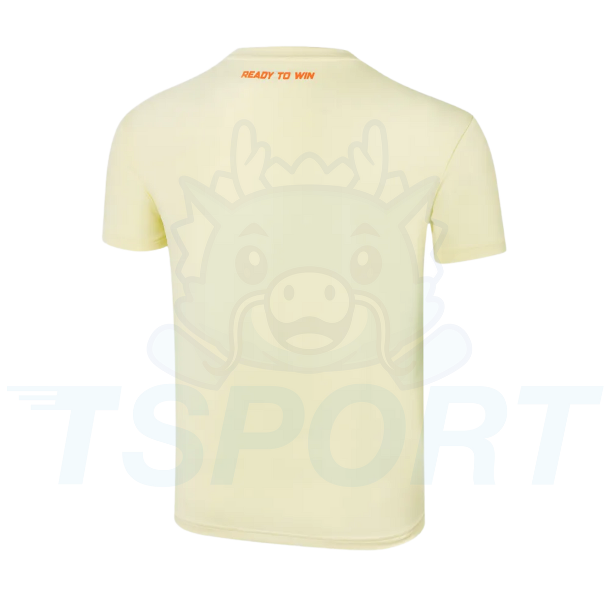Victor Knitted Unisex T-Shirt T-65012 E - Transparent Yellow