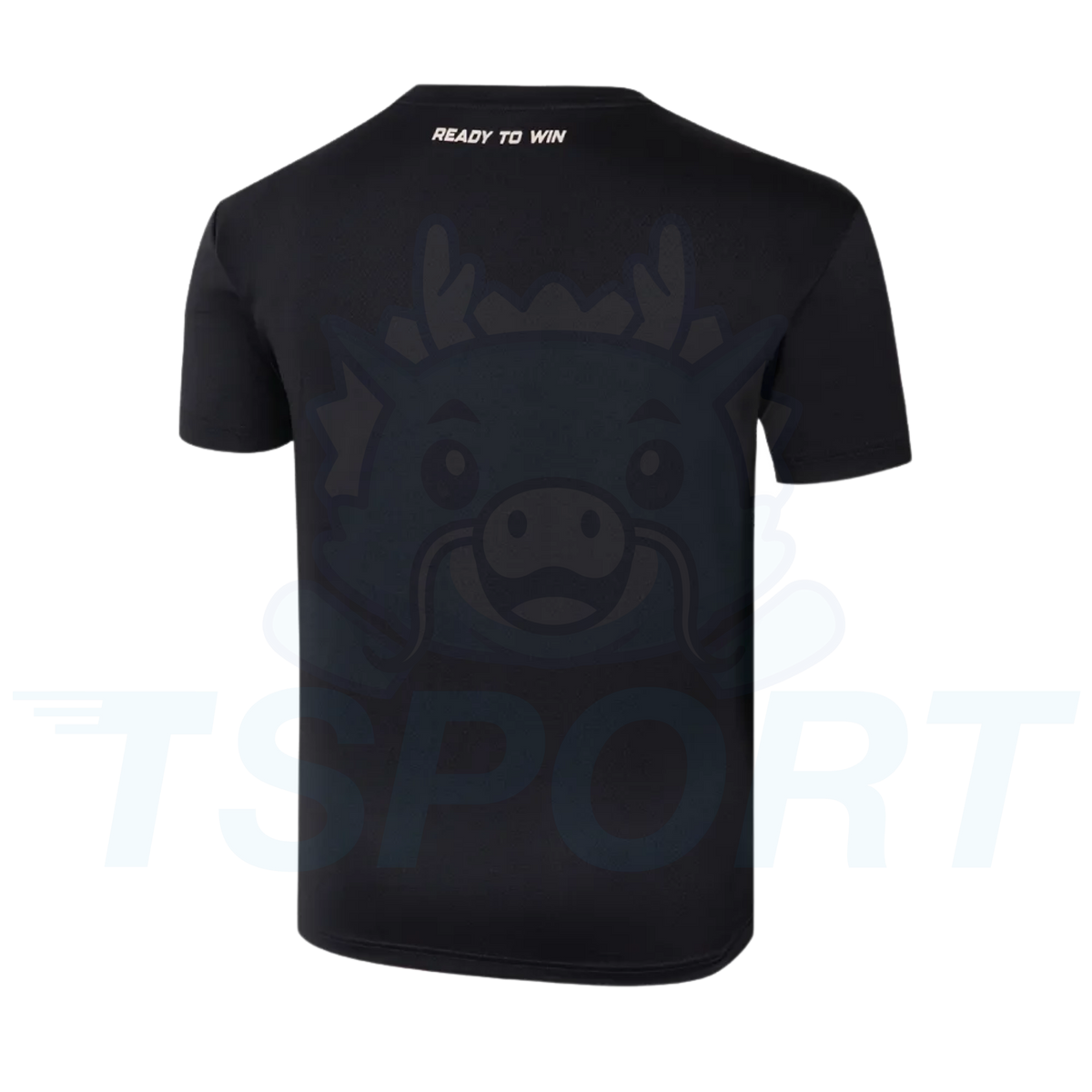 Victor Knitted Unisex T-Shirt T-65012 C - Black
