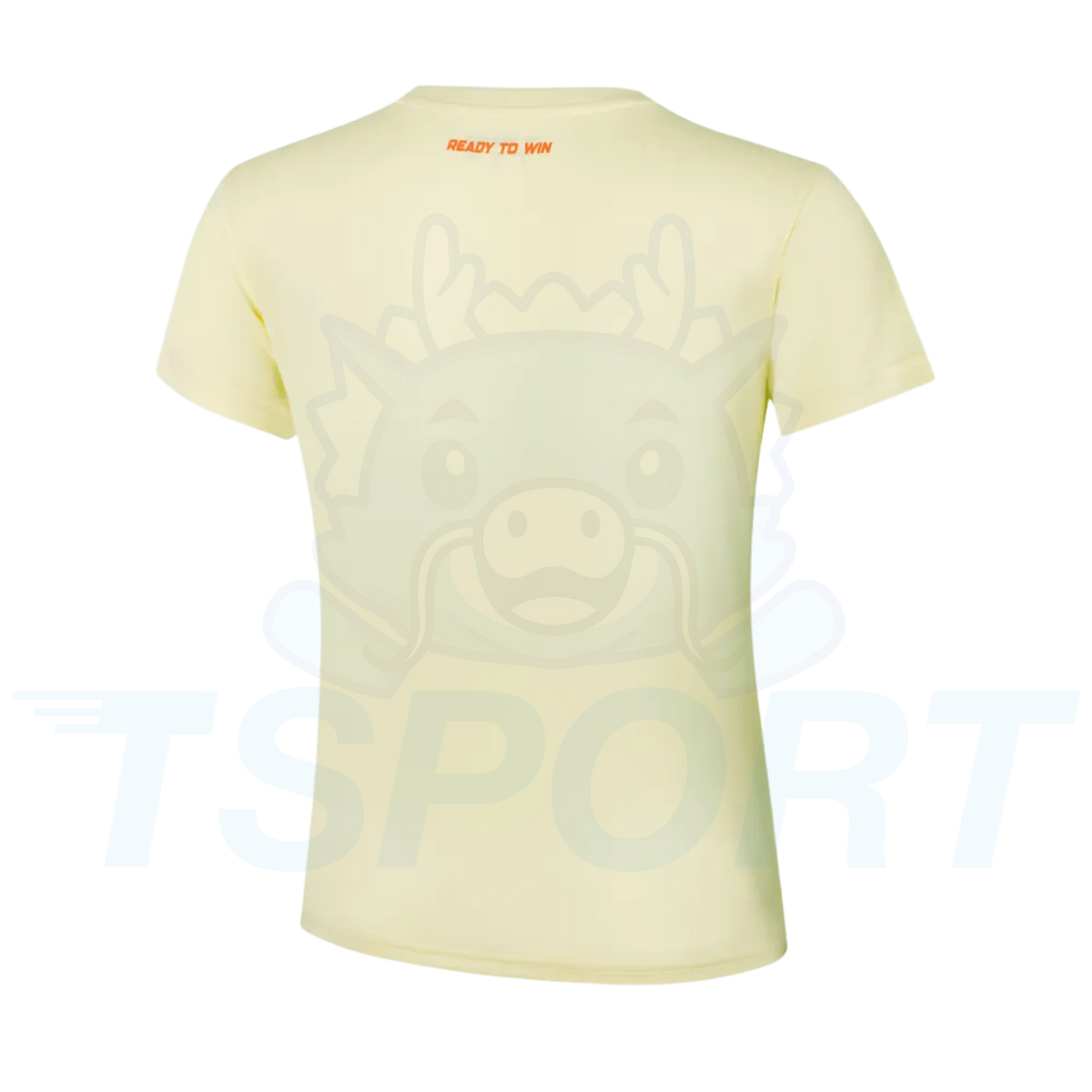 Victor Knitted Female T-Shirt T-66012 E - Transparent Yellow