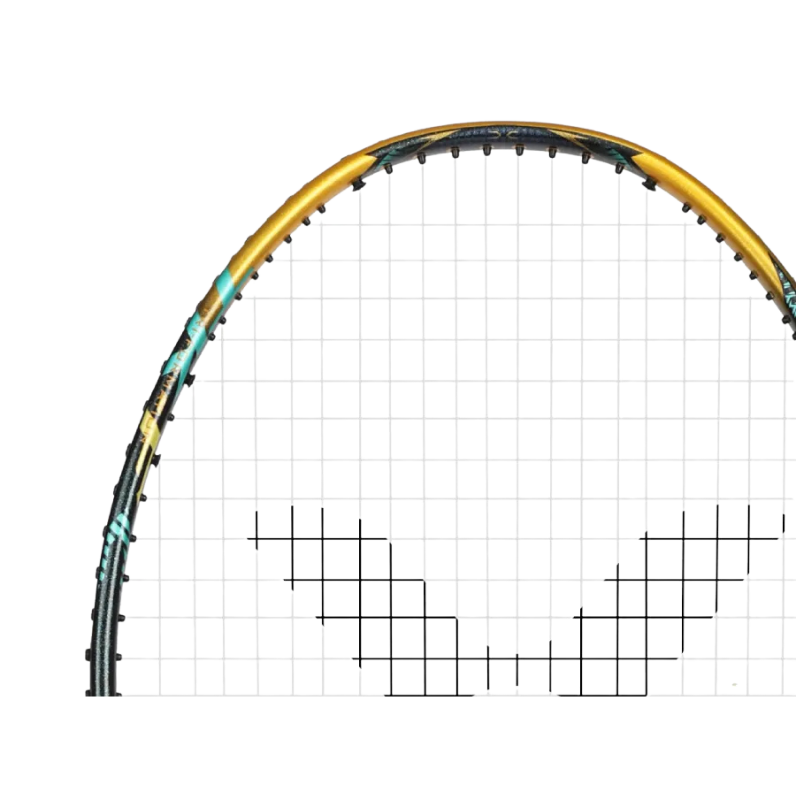 Raquette de badminton Victor Thruster K Falcon Claw Ultra X - Or Fortuna