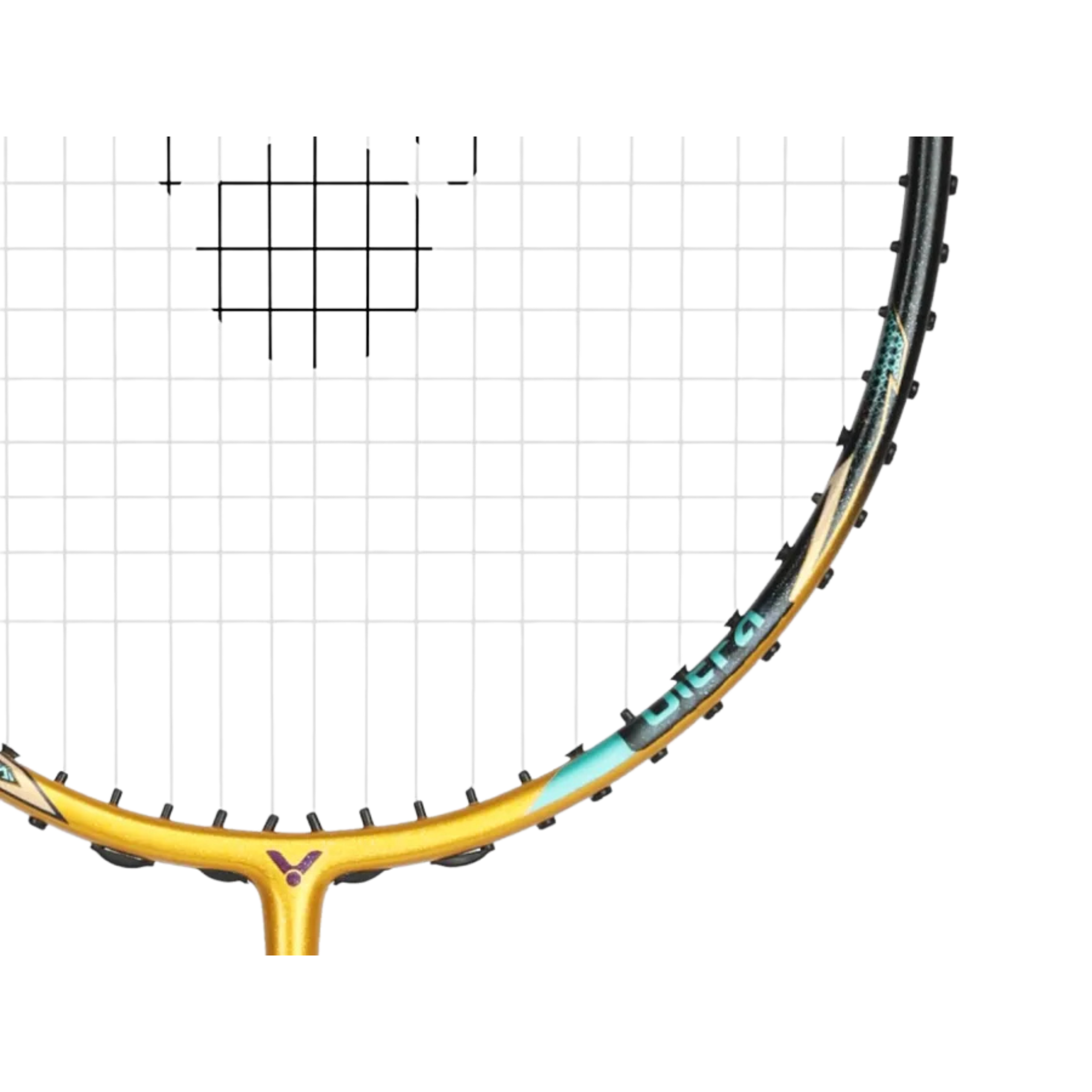Raquette de badminton Victor Thruster K Falcon Claw Ultra X - Or Fortuna