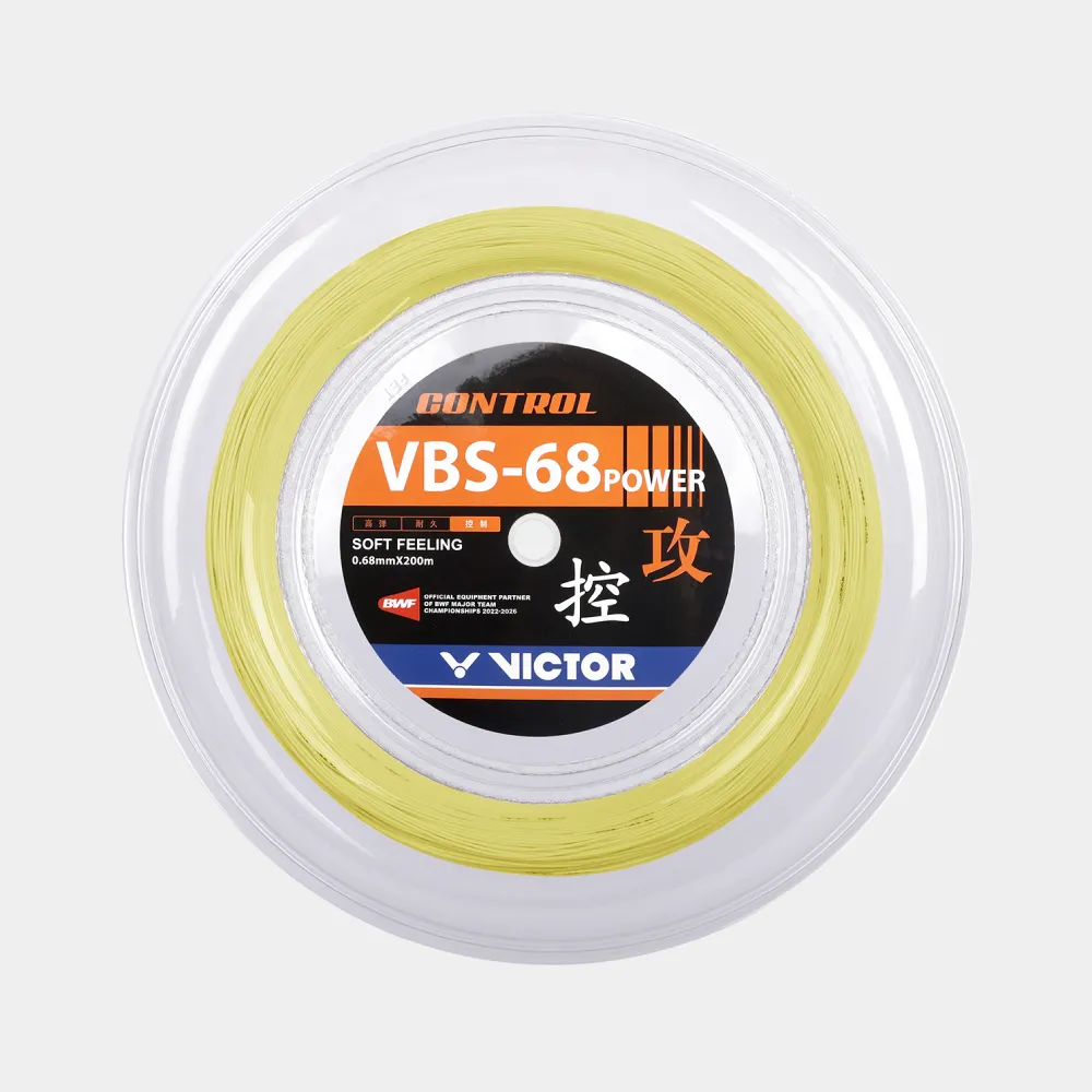 Victor VBS-68 Power Badminton String - 200m Reel