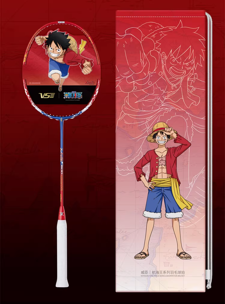Série VS x ONE PIECE - Raquette de badminton Luffy