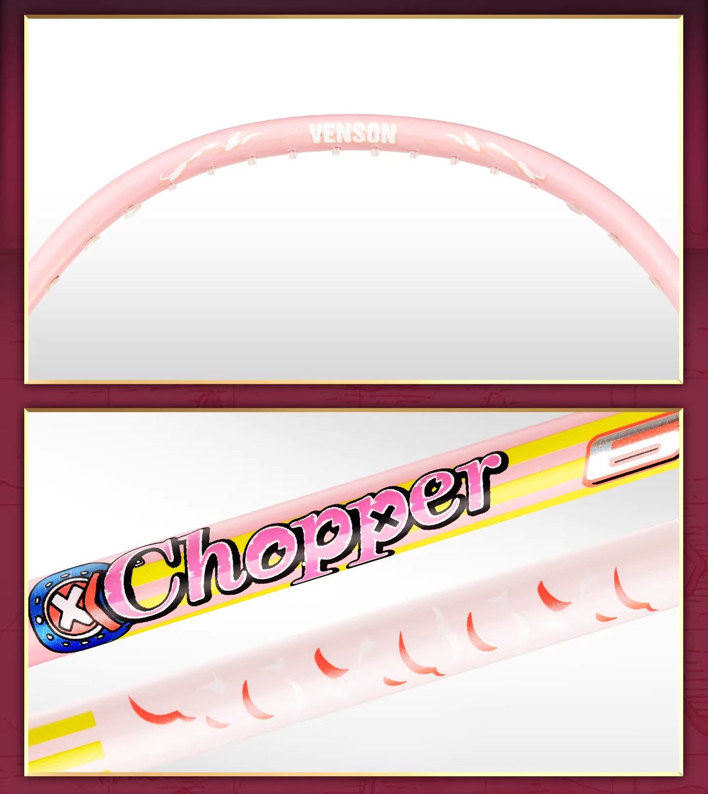 Série VS x ONE PIECE - Raquette de badminton Chopper