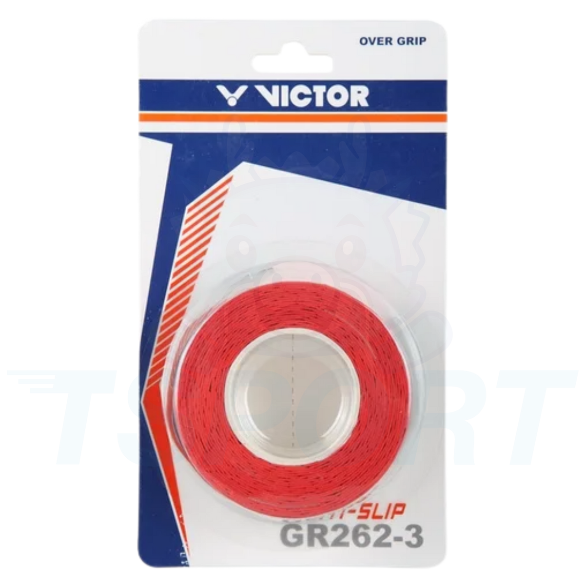 Victor Anti-Slip Overgrip 3 Pack GR262-3 - Red