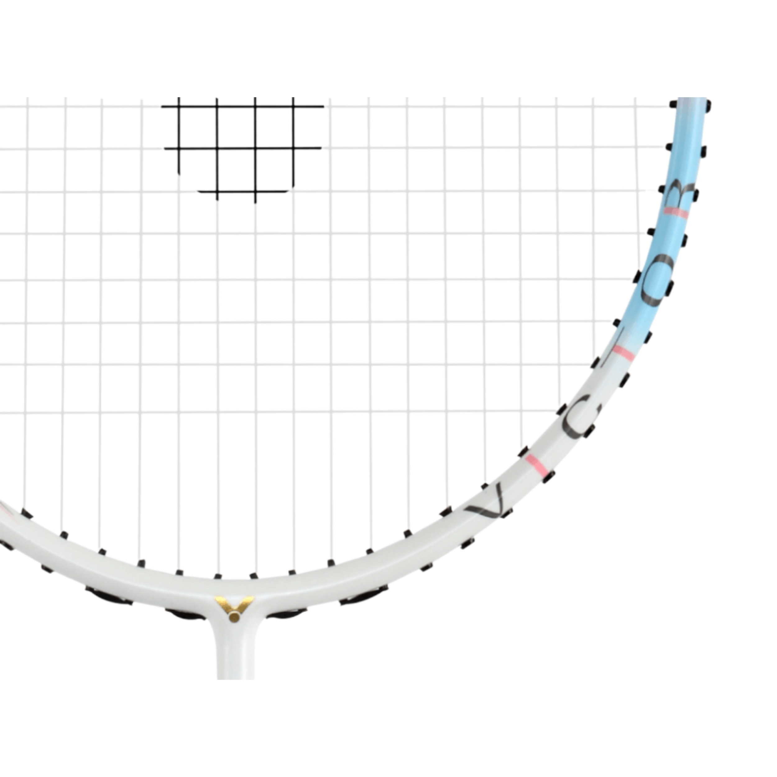 Raquette de badminton Victor Auraspeed 77F - Rose clair / Bleu