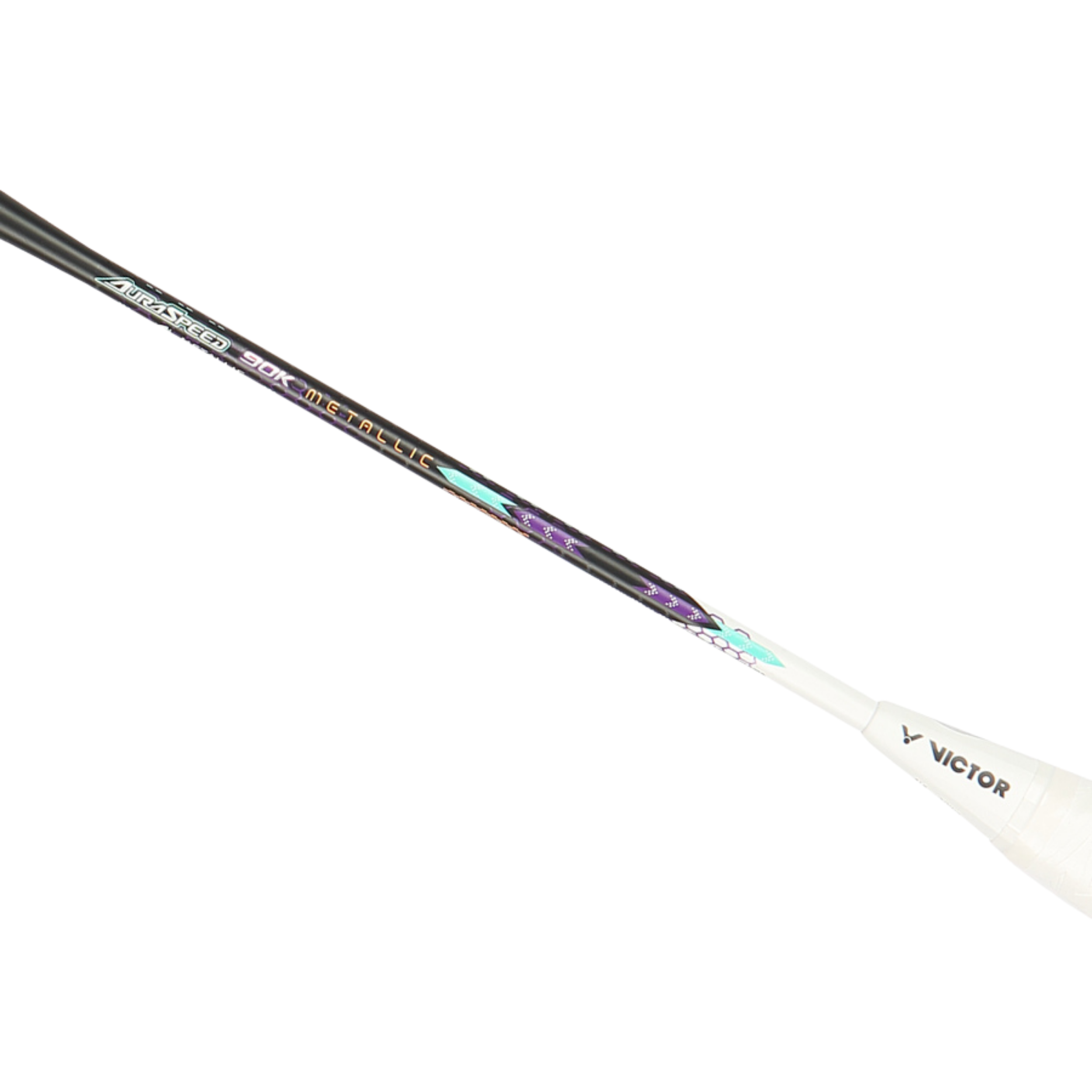 Raquette de badminton Victor Auraspeed 90K Metallic - Turquoise pâle
