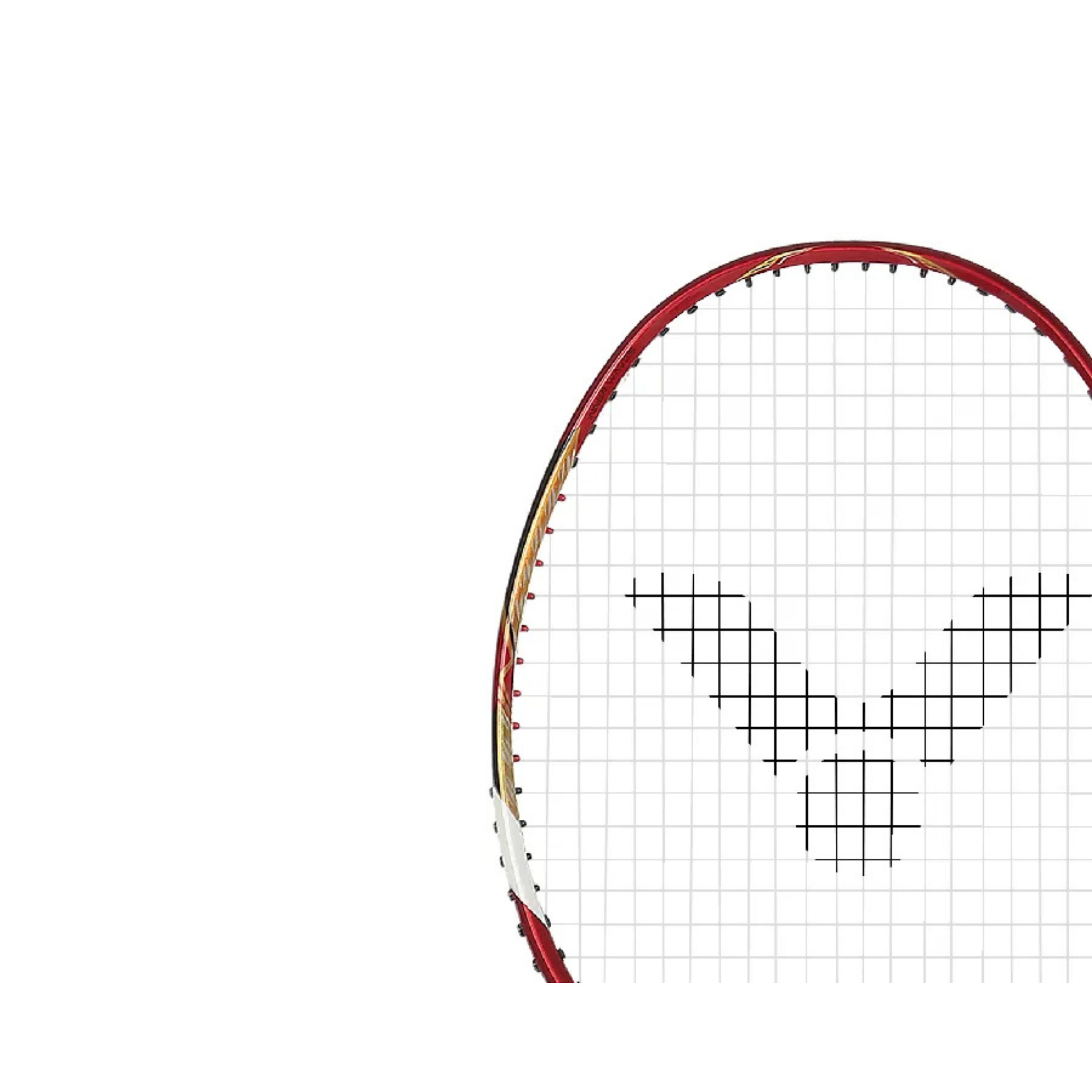 Victor Brave Sword 12 LTD Pro Badminton Racket - Red