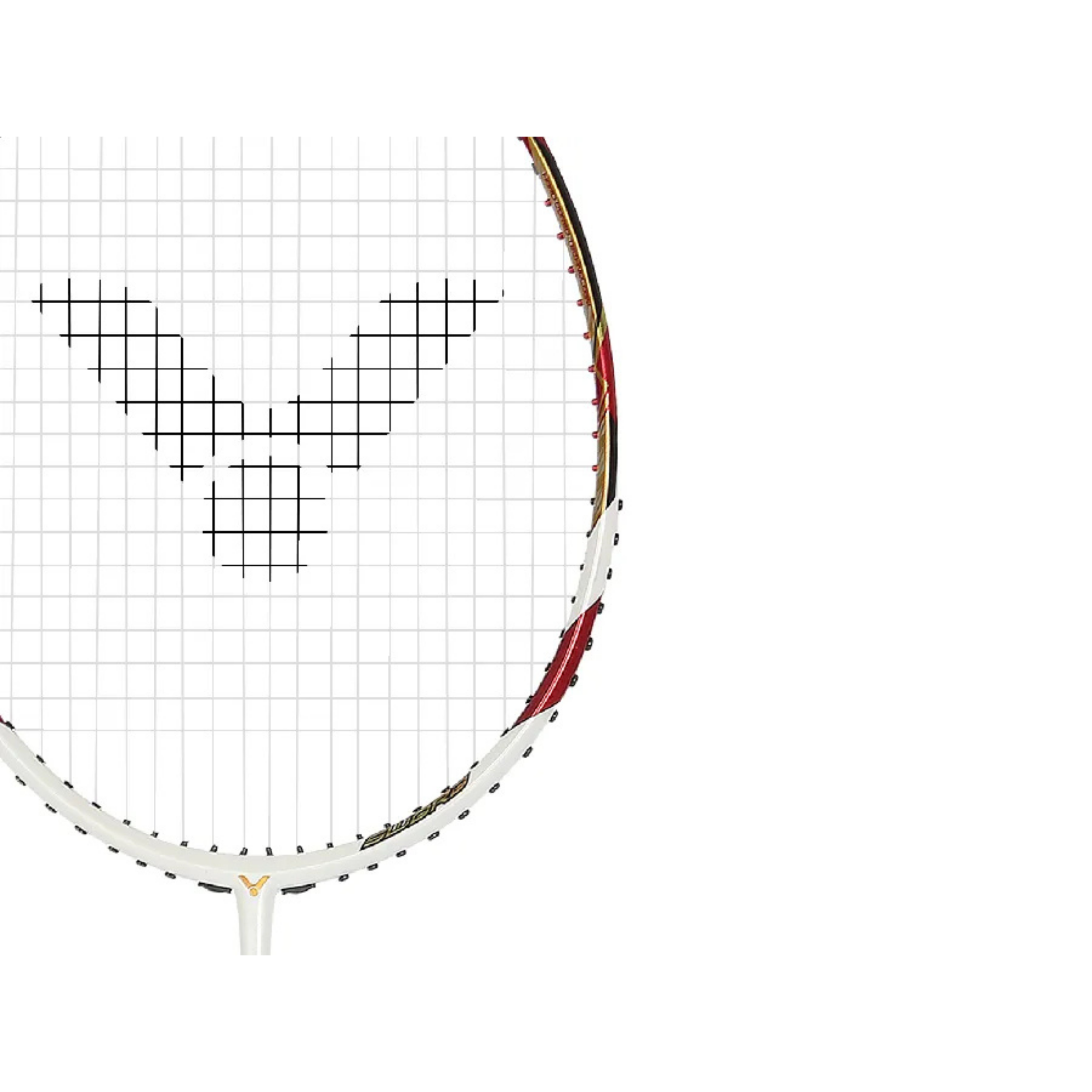 Victor Brave Sword 12 LTD Pro Badminton Racket - Red