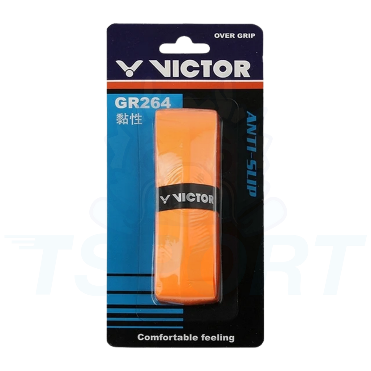 Victor Anti-Slip Overgrip GR264 - Mandarin Orange