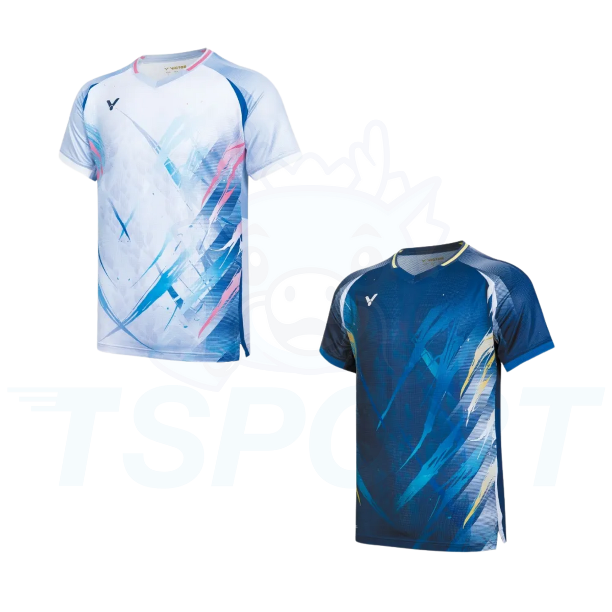 Victor Knitted Tournament Unisex T-shirt T-60004-B - Royal Blue