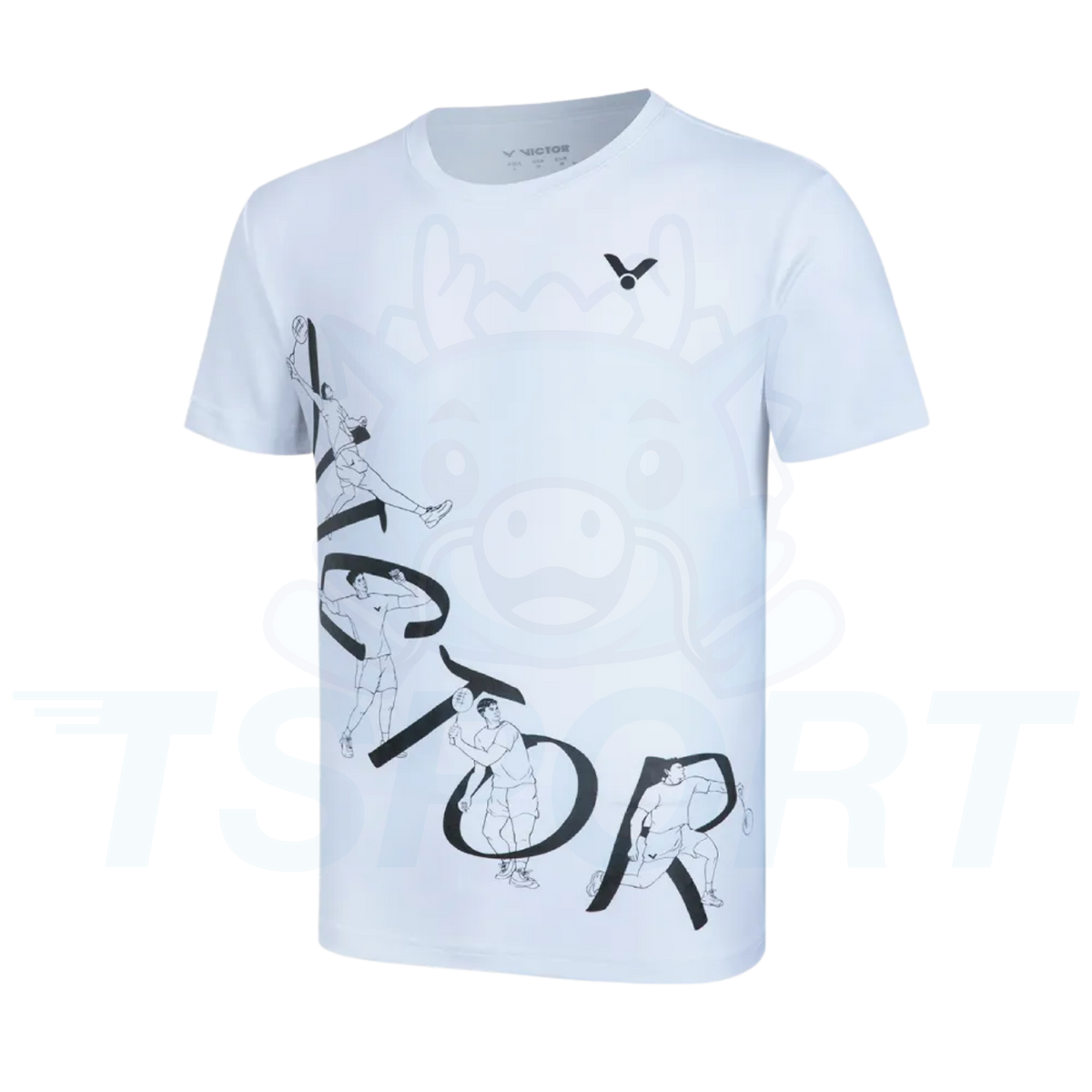 Victor Knitted T-shirt T-60027-A - Milk