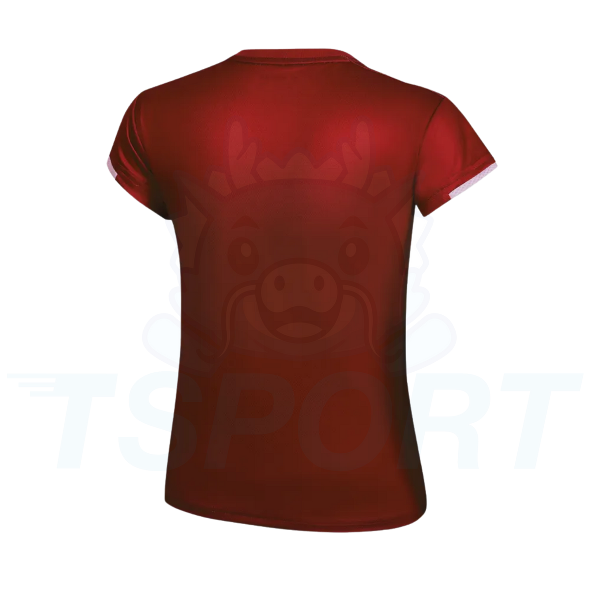 Victor Knitted T-shirt Tournament US Women T-61002TD-D - Sangria