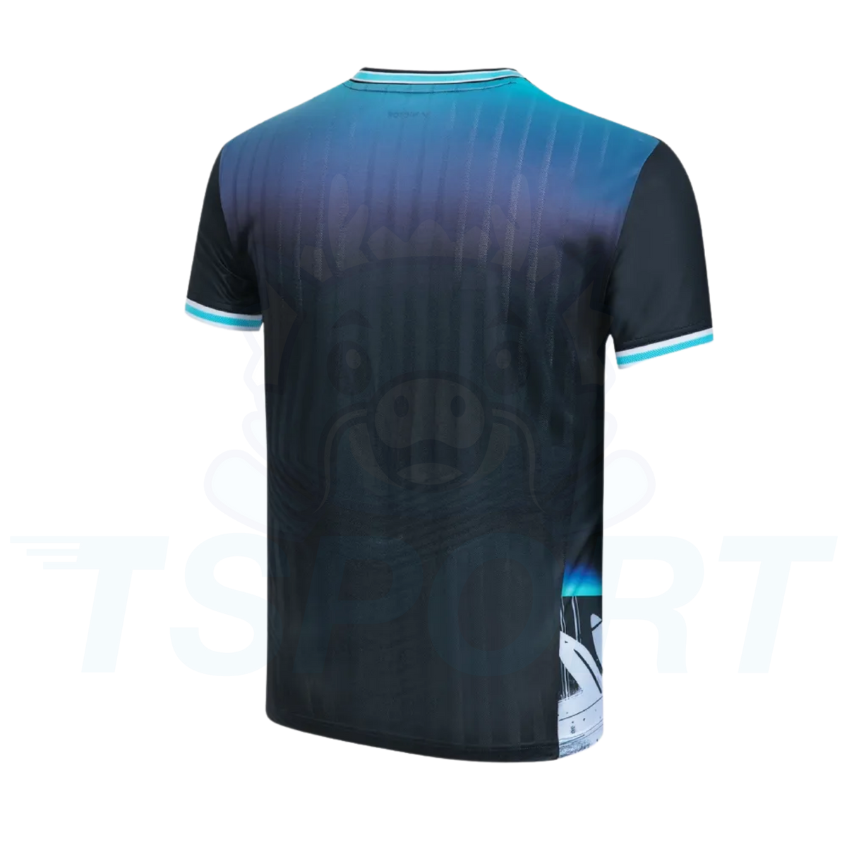 Victor Knitted Unisex Badminton T-Shirt T-60006-C - Black