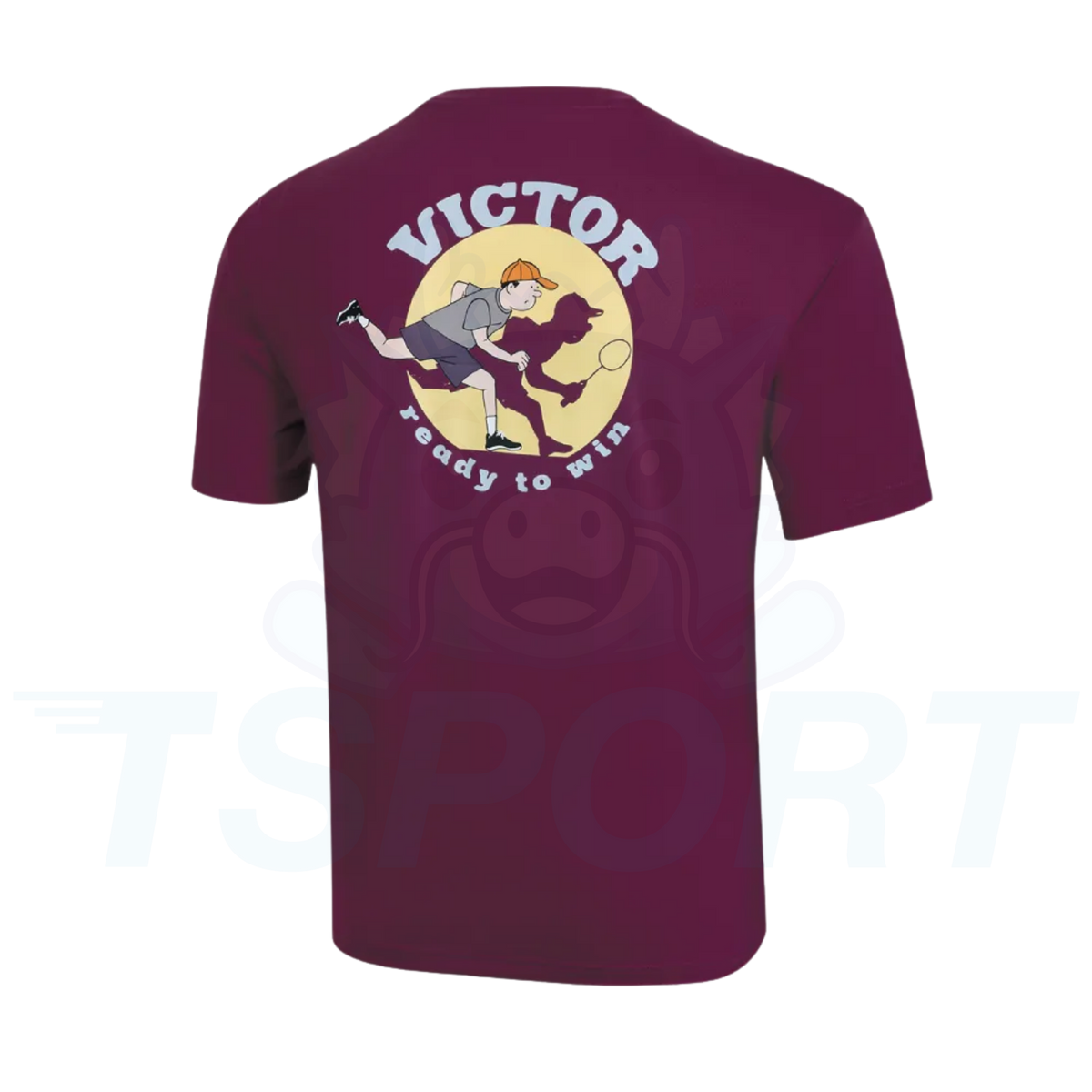 Victor Knitted Unisex Badminton T-Shirt T-60026-J - Tyrant Purple