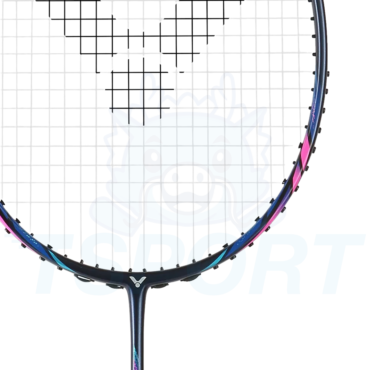 Victor Thruster Hammer Light Extra TK-HMRL-EX Badminton Racket - Navy Blue / Pink - PreStrung