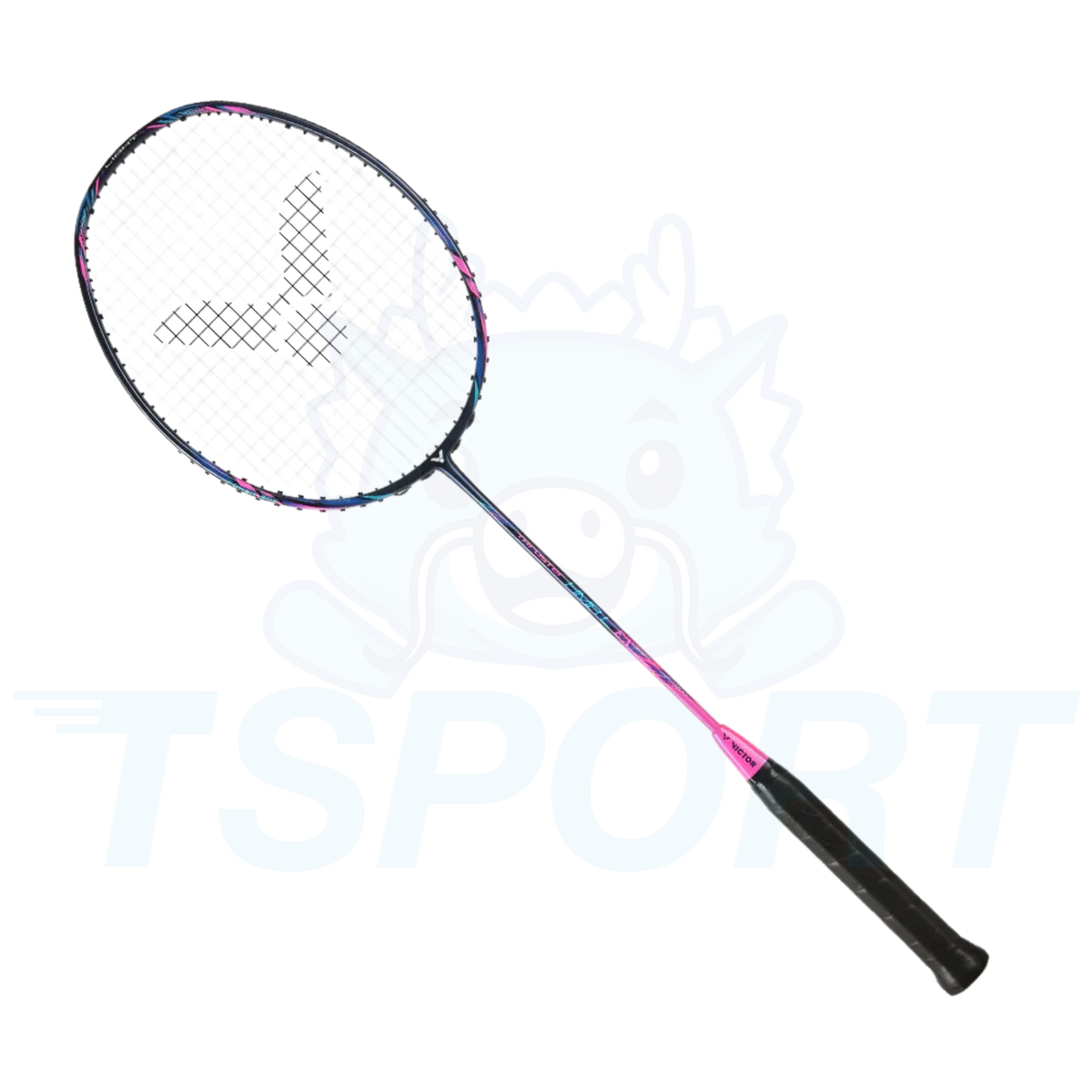Victor Thruster Hammer Light Extra TK-HMRL-EX Badminton Racket - Navy Blue / Pink - PreStrung