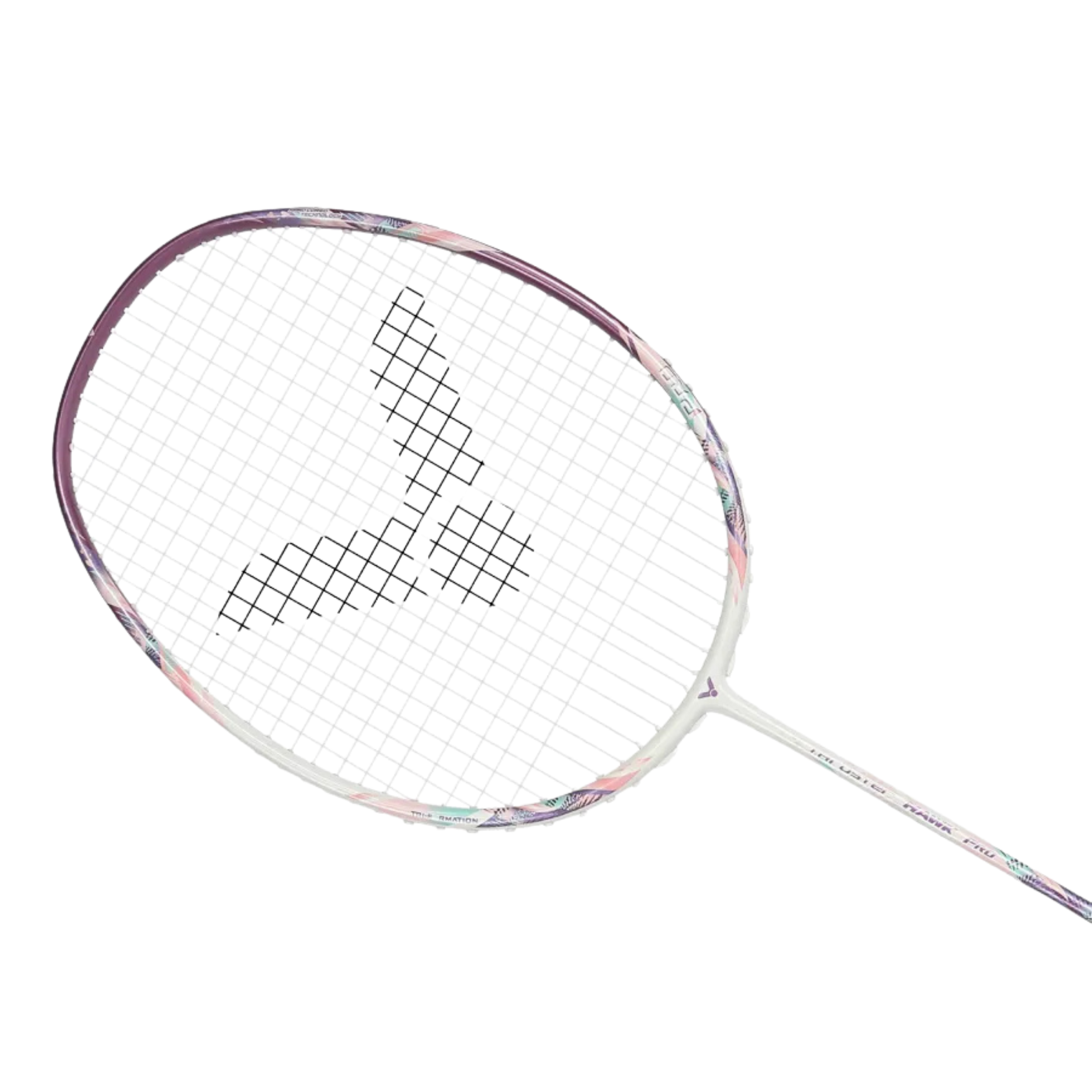 Victor Thruster Hawk Pro J Badminton Racket - Daylily Purple