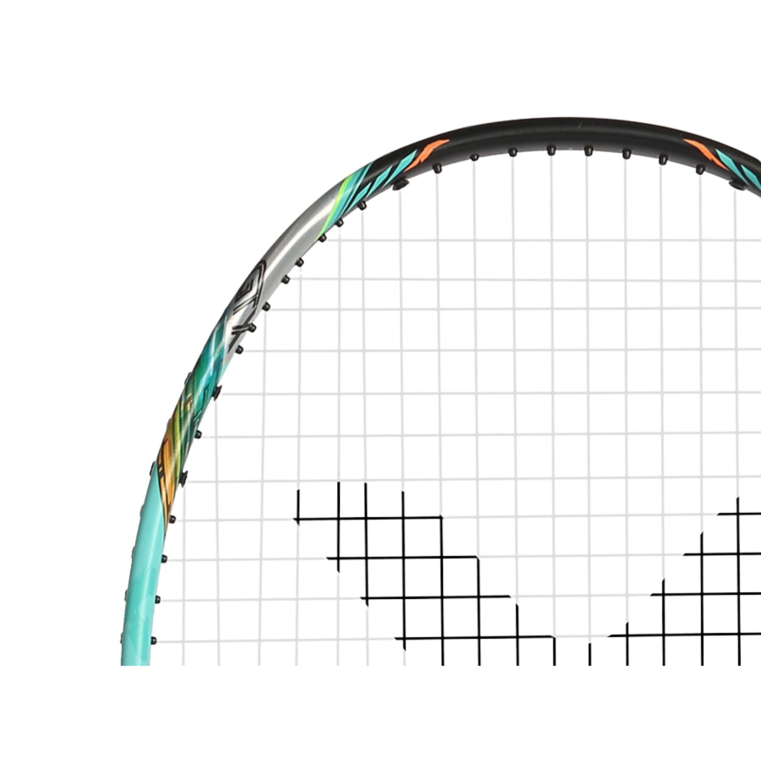 Victor Thruster K Onigiri Pro Badminton Racket - Turquoise Blue