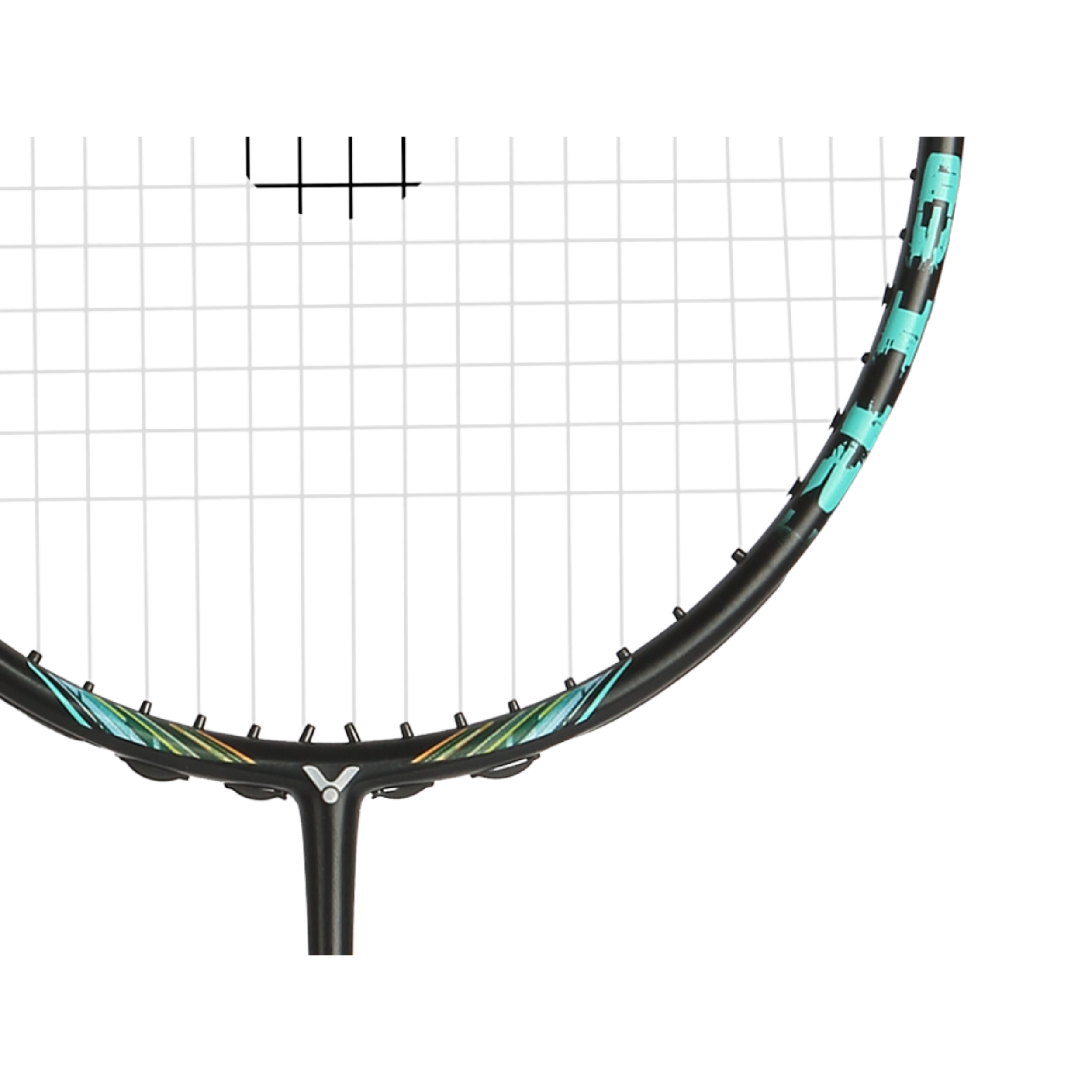 Victor Thruster K Onigiri Pro Badminton Racket - Turquoise Blue