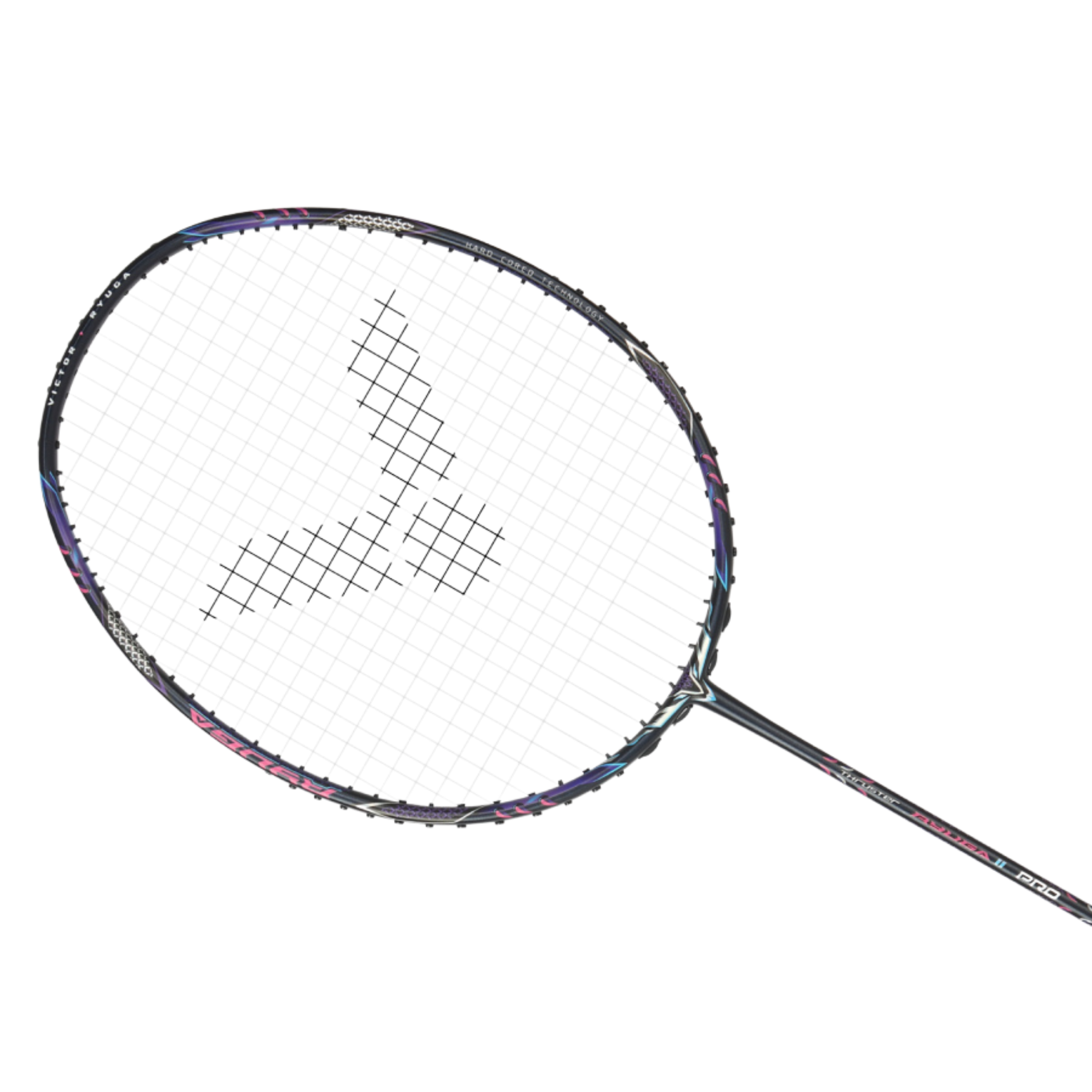 Victor Thruster Ryuga II Pro Badminton Racket - Dark Purple – T Sport Victor Thruster Ryuga II Pro Badminton Racket - Dark Purple – T Sport