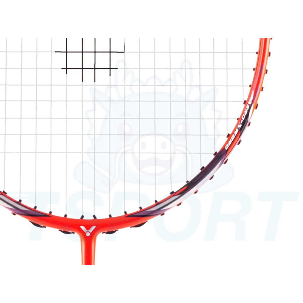 Victor JetSpeed JS11 D Badminton Racket - Magmatic Red