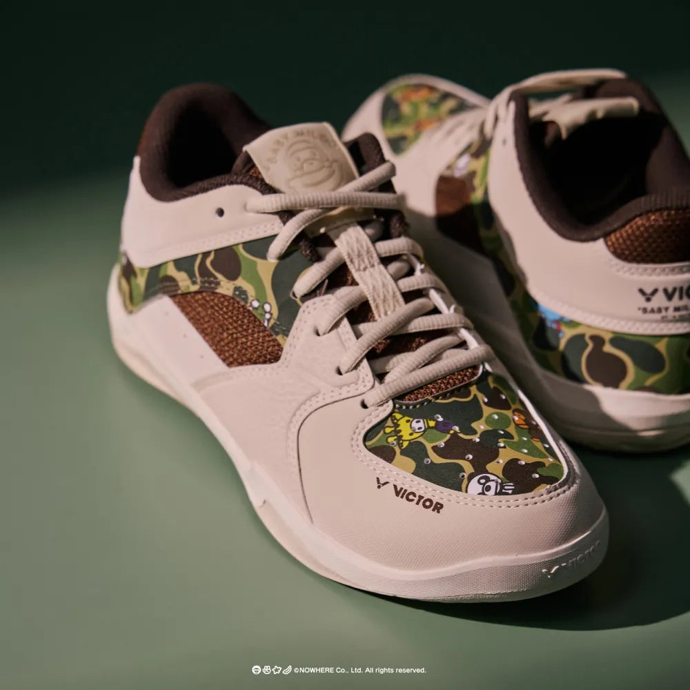 Chaussures de badminton VICTOR x BABY MILO STORE® VG-BM-V (Milo Kaki)