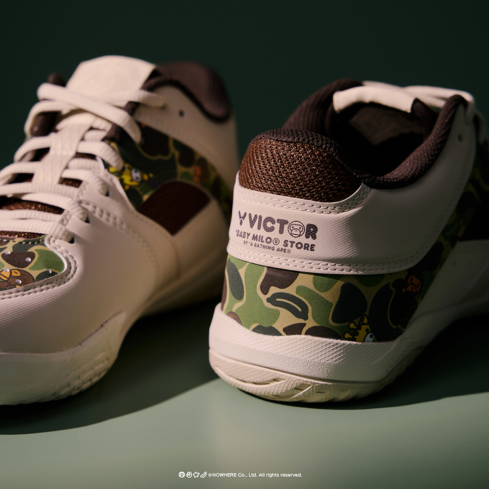 Chaussures de badminton VICTOR x BABY MILO STORE® VG-BM-V (Milo Kaki)