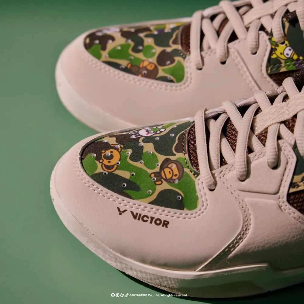 Chaussures de badminton VICTOR x BABY MILO STORE® VG-BM-V (Milo Kaki)
