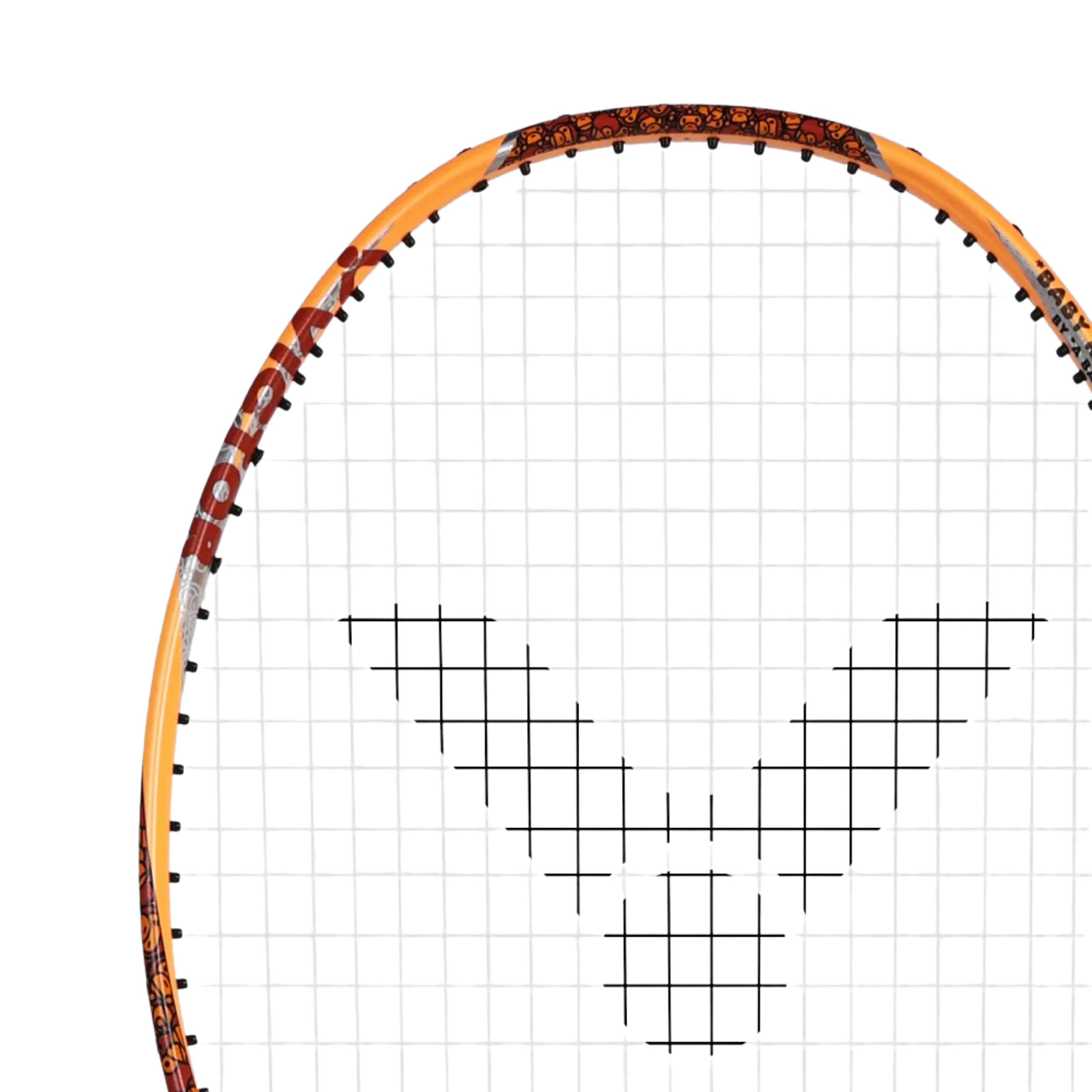 Victor x Baby Milo Store Auraspeed Badminton Racket - Milo Orange