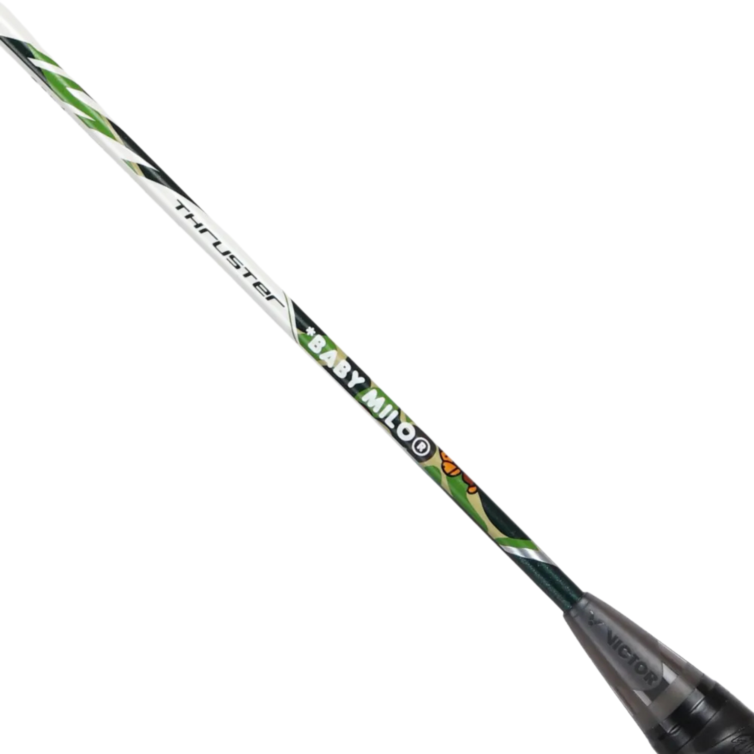 Raquette de badminton Victor x Baby Milo Store Thruster - Vert Jungle
