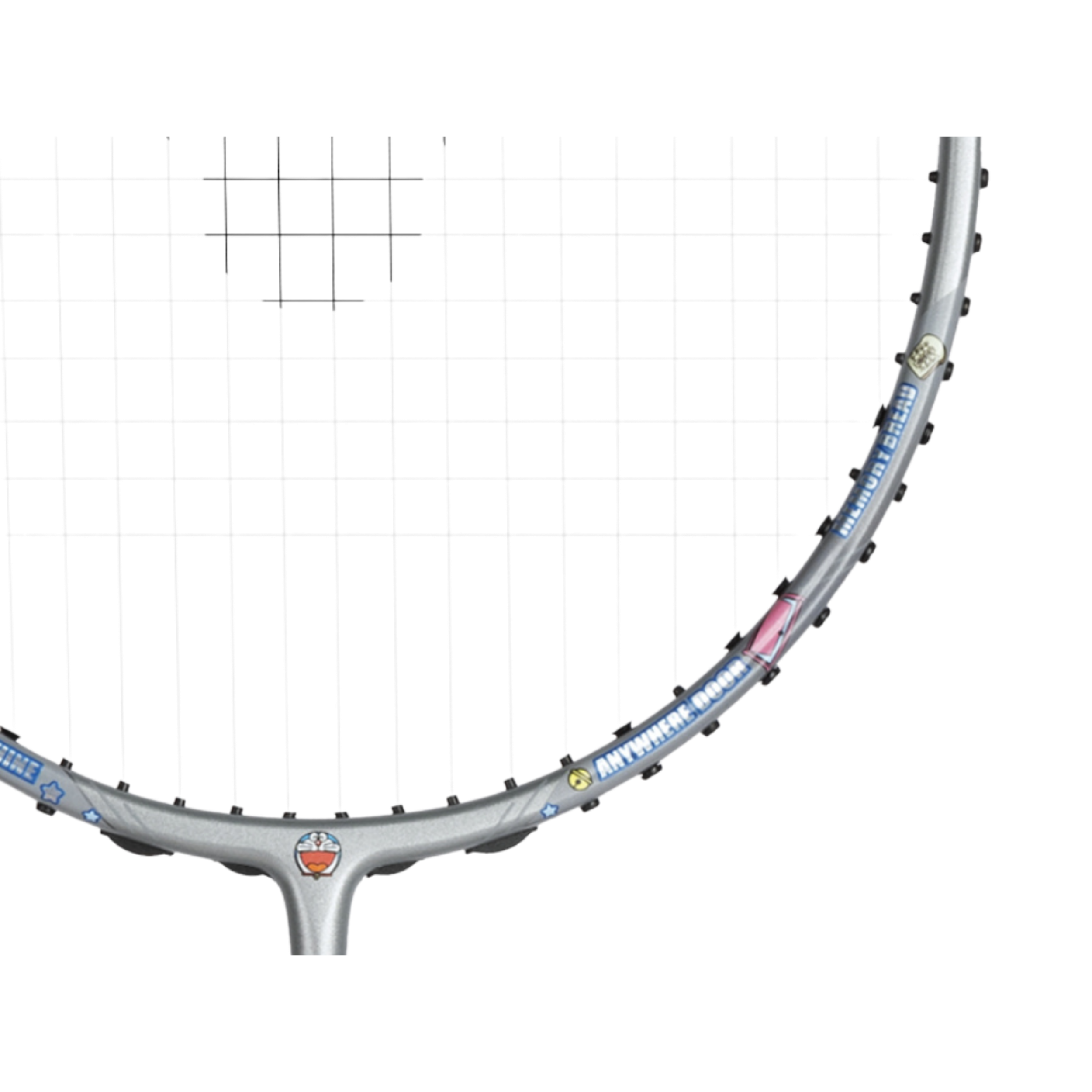 Victor x Doraemon Thruster K Badminton Racket - Charcoal Gray