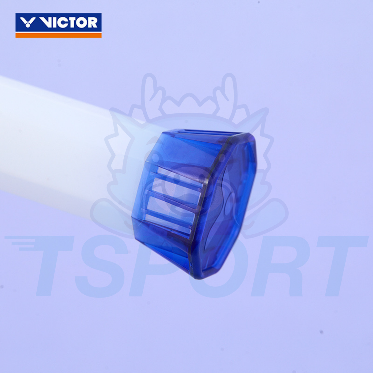 Victor x Huang Ya Qiong Collection 2.0 Auraspeed Fantome F Badminton Racket - Pearly White