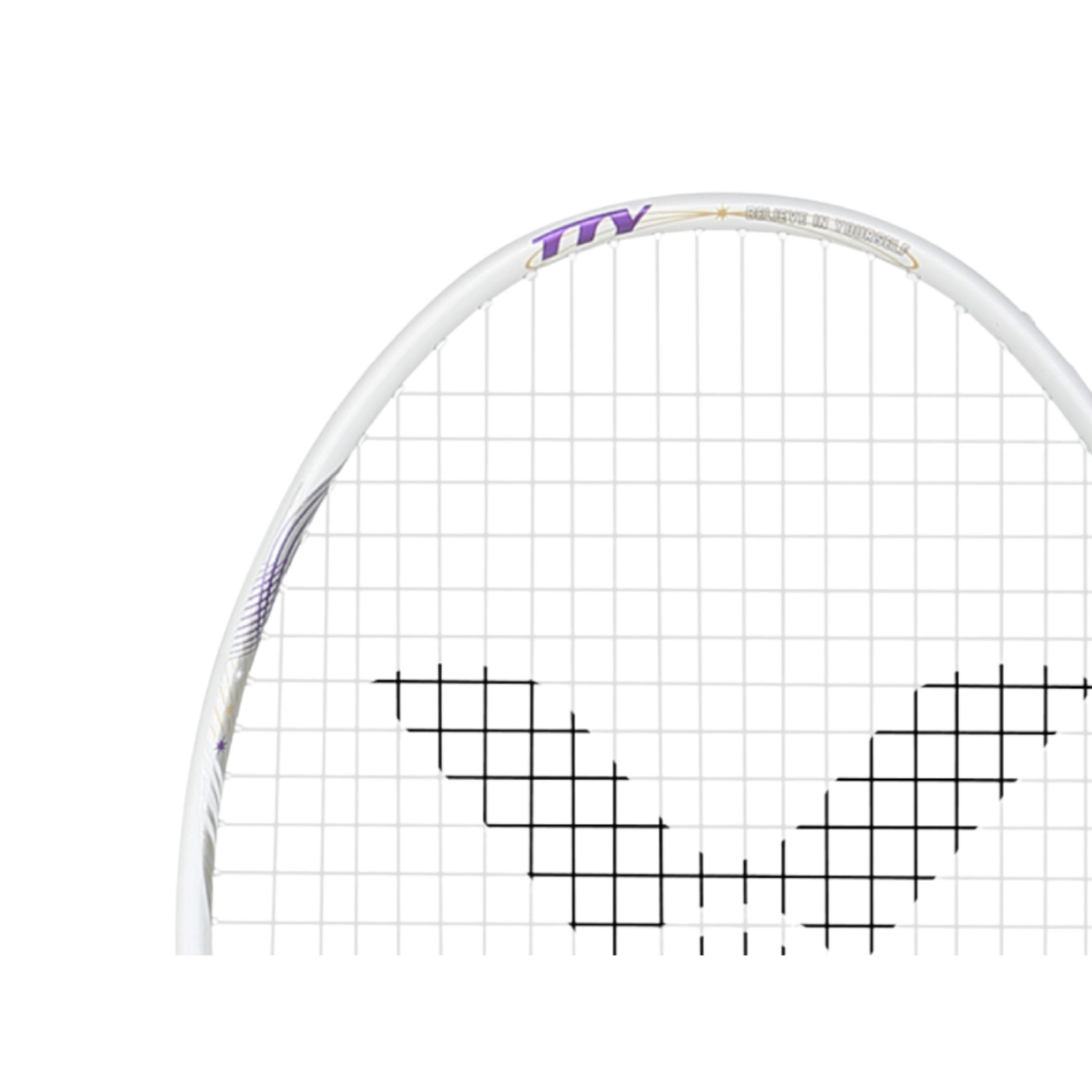 Victor x Tai Tzu Zing Thruster K TTY Badminton Racket - Bright White
